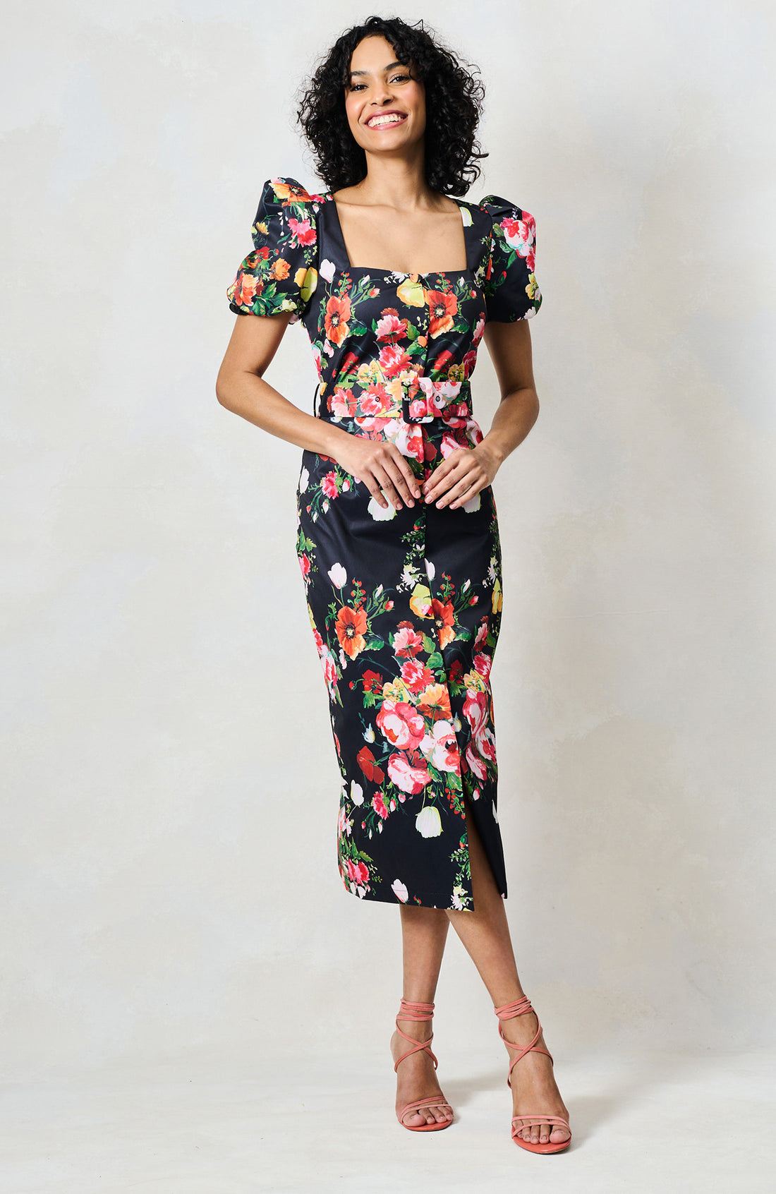 The Trisha Pencil Dress (Black)