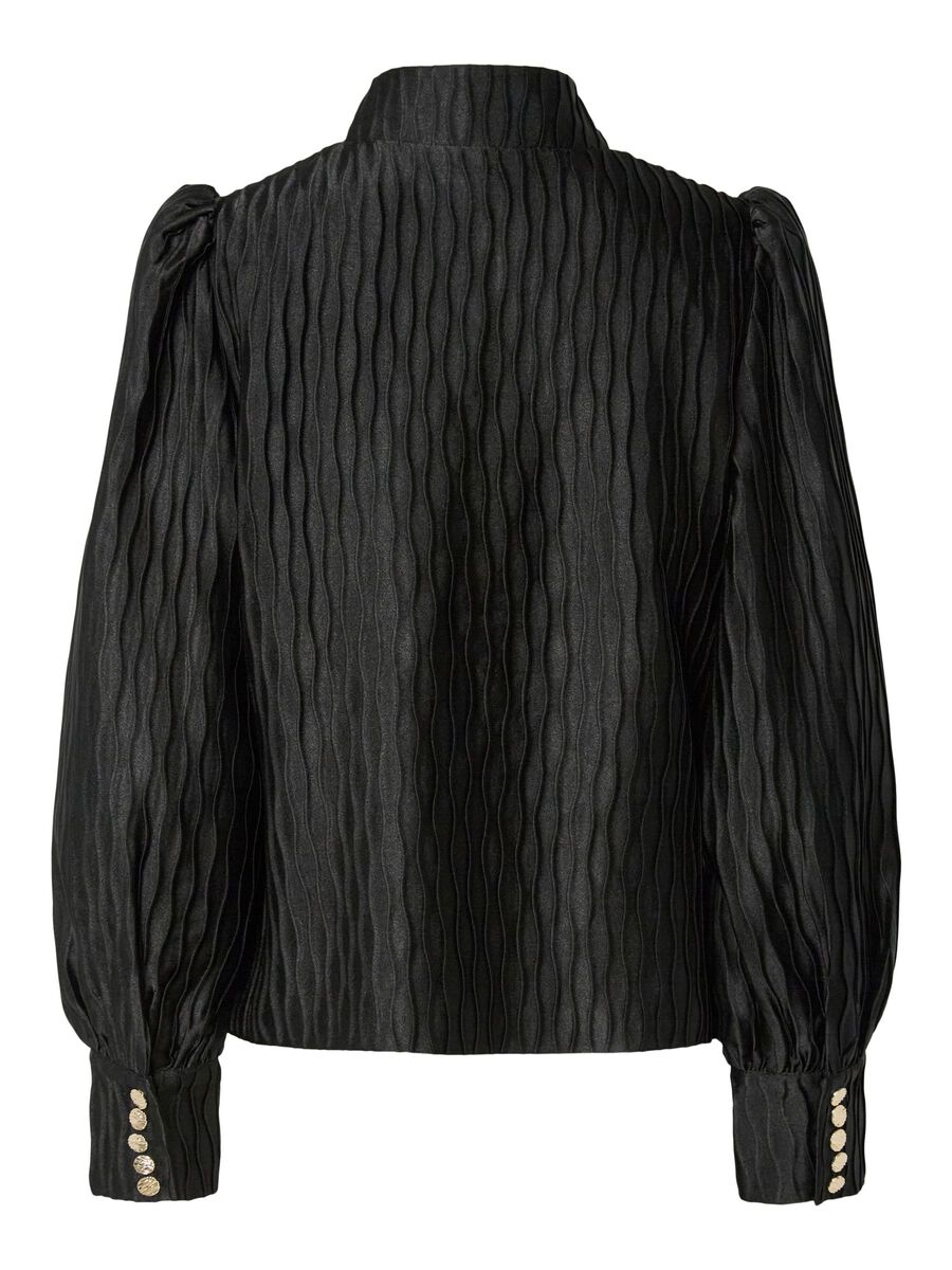 Rylan Jacquard Shirt (Black)
