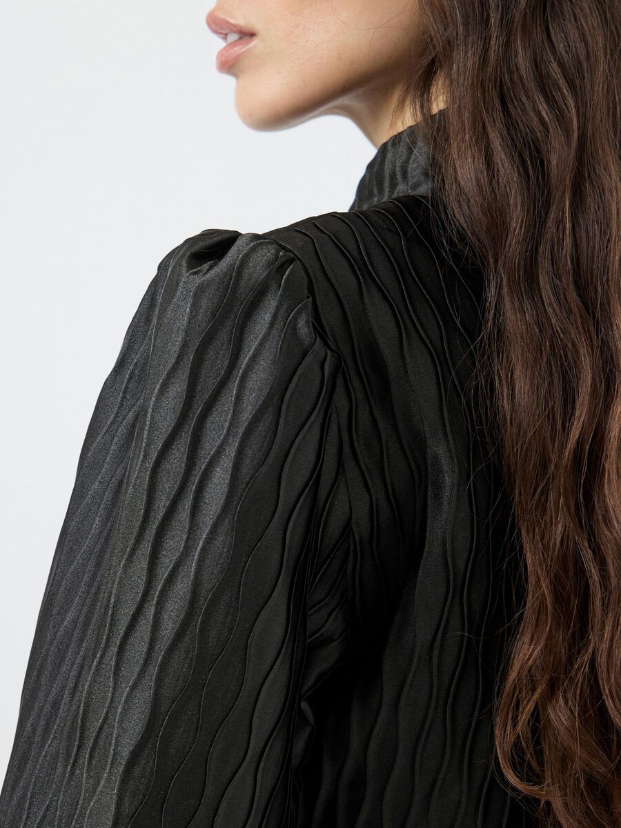 Rylan Jacquard Shirt (Black)