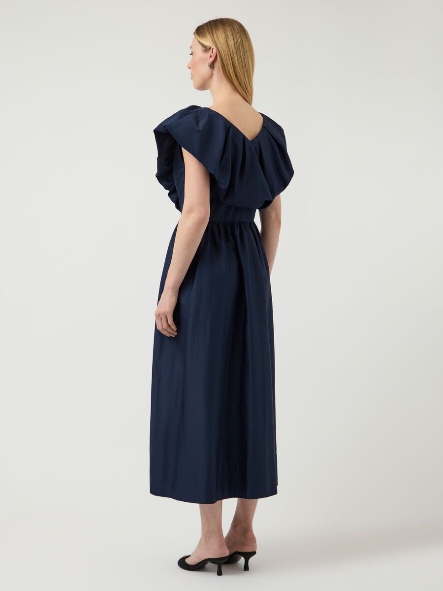 Sara Midi Dress (Navy)