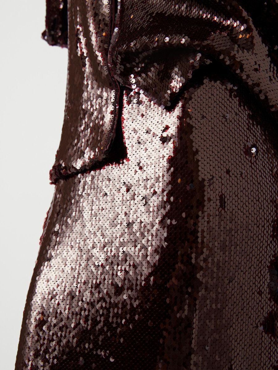 Rosalene Sequin Ankle Skirt (Port Royale)