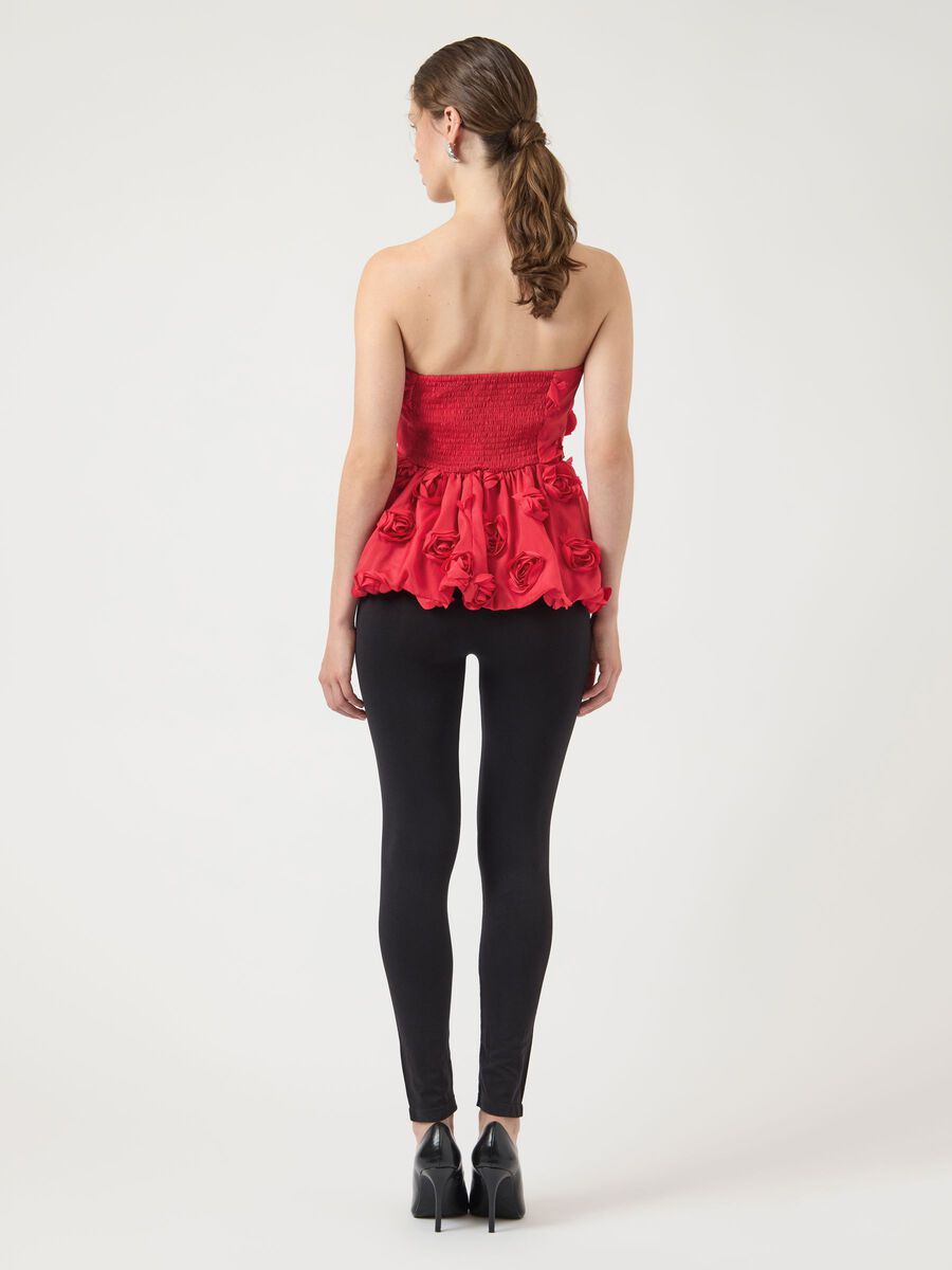 Tila Bandeau Top (Jester Red)