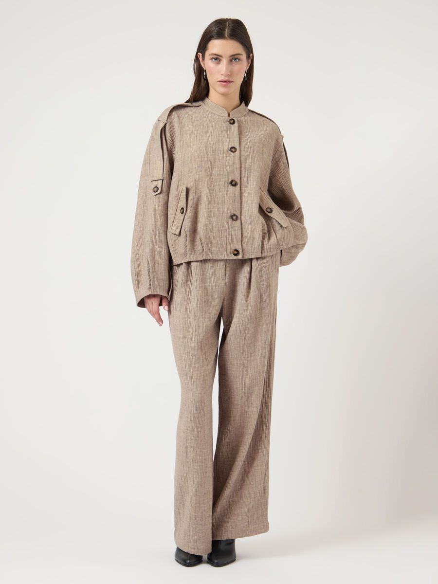 Rina Wide Leg Pants (Incense)