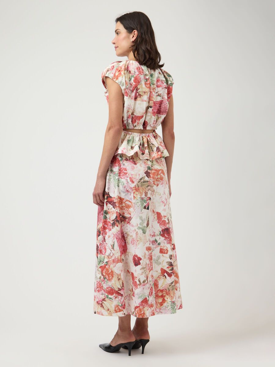 Alison Maxi Skirt (Multi/Pristine)