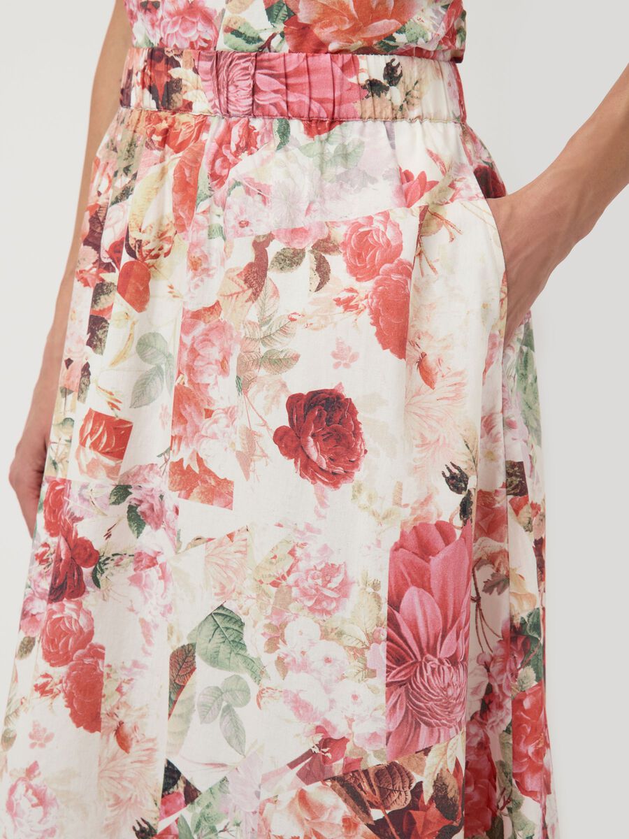 Alison Maxi Skirt (Multi/Pristine)