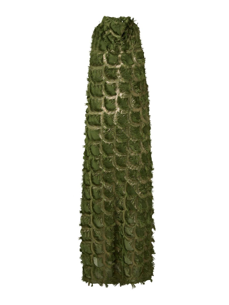 Zilla Dress (Chive/Metallic)
