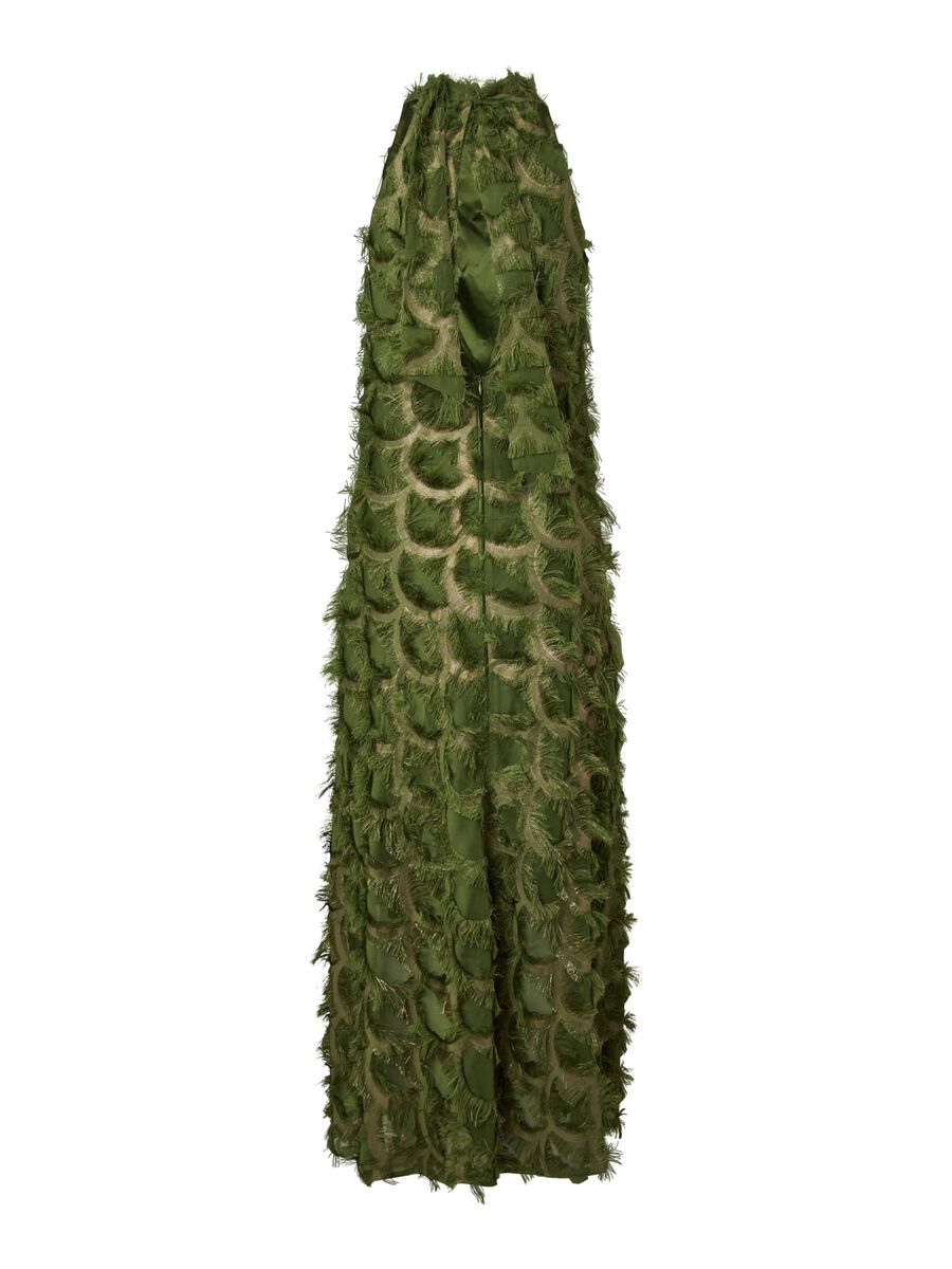 Zilla Dress (Chive/Metallic)