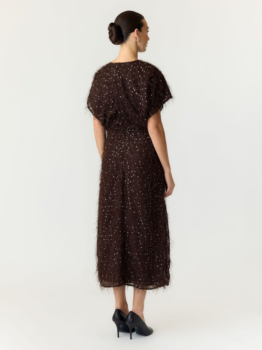 Izzy Midi Dress (Coffee Bean)