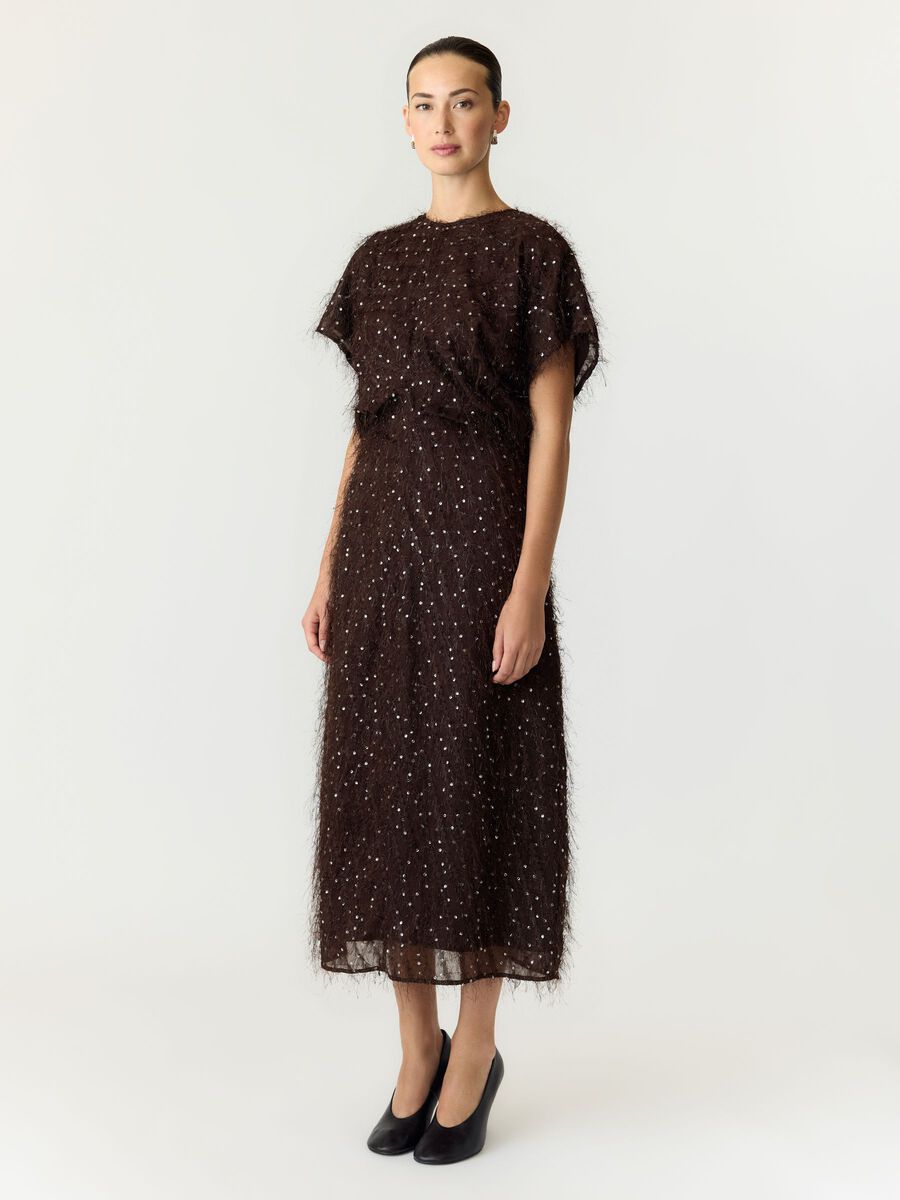 Izzy Midi Dress (Coffee Bean)