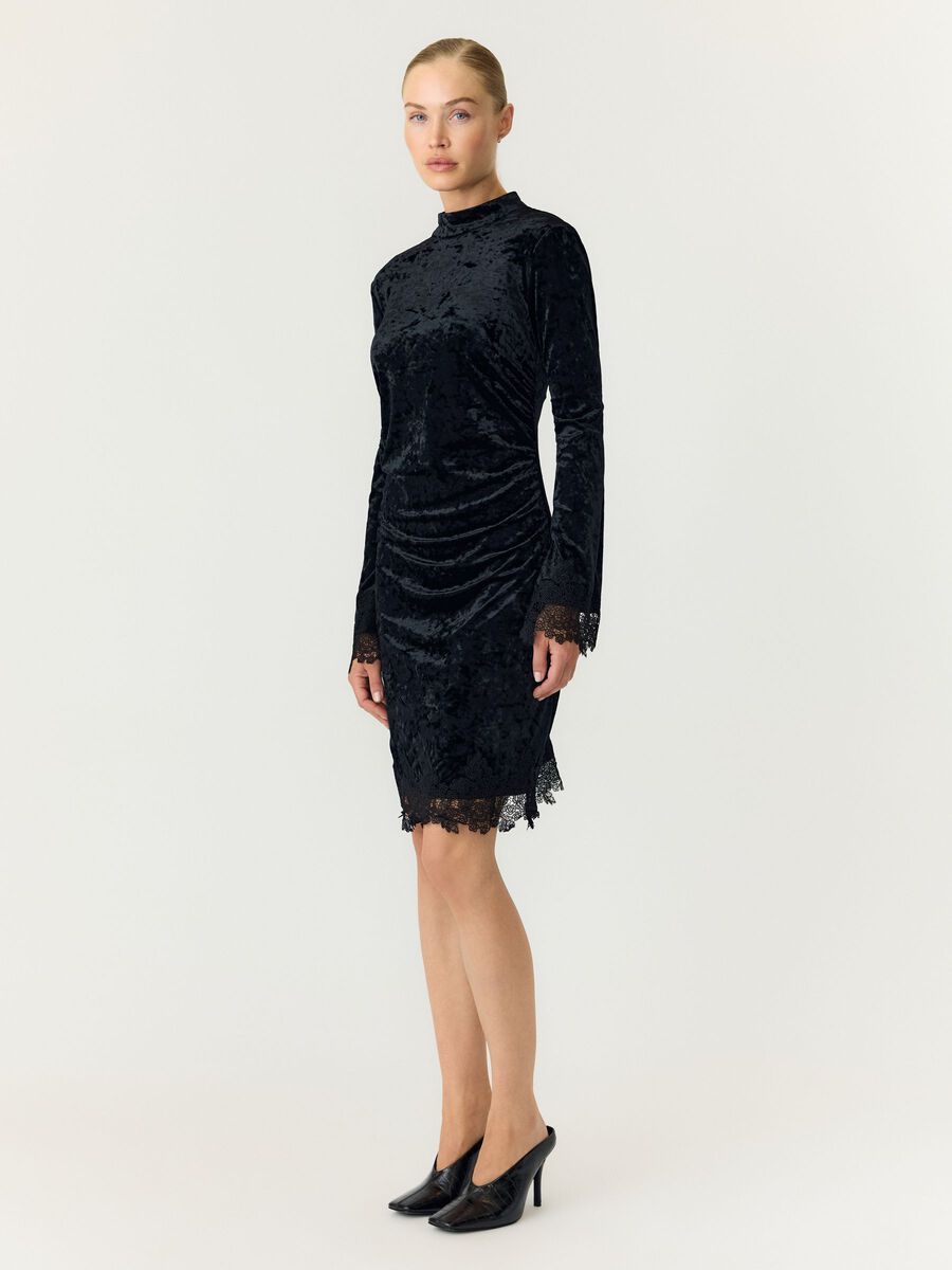 Chloe Mini Dress (Black)