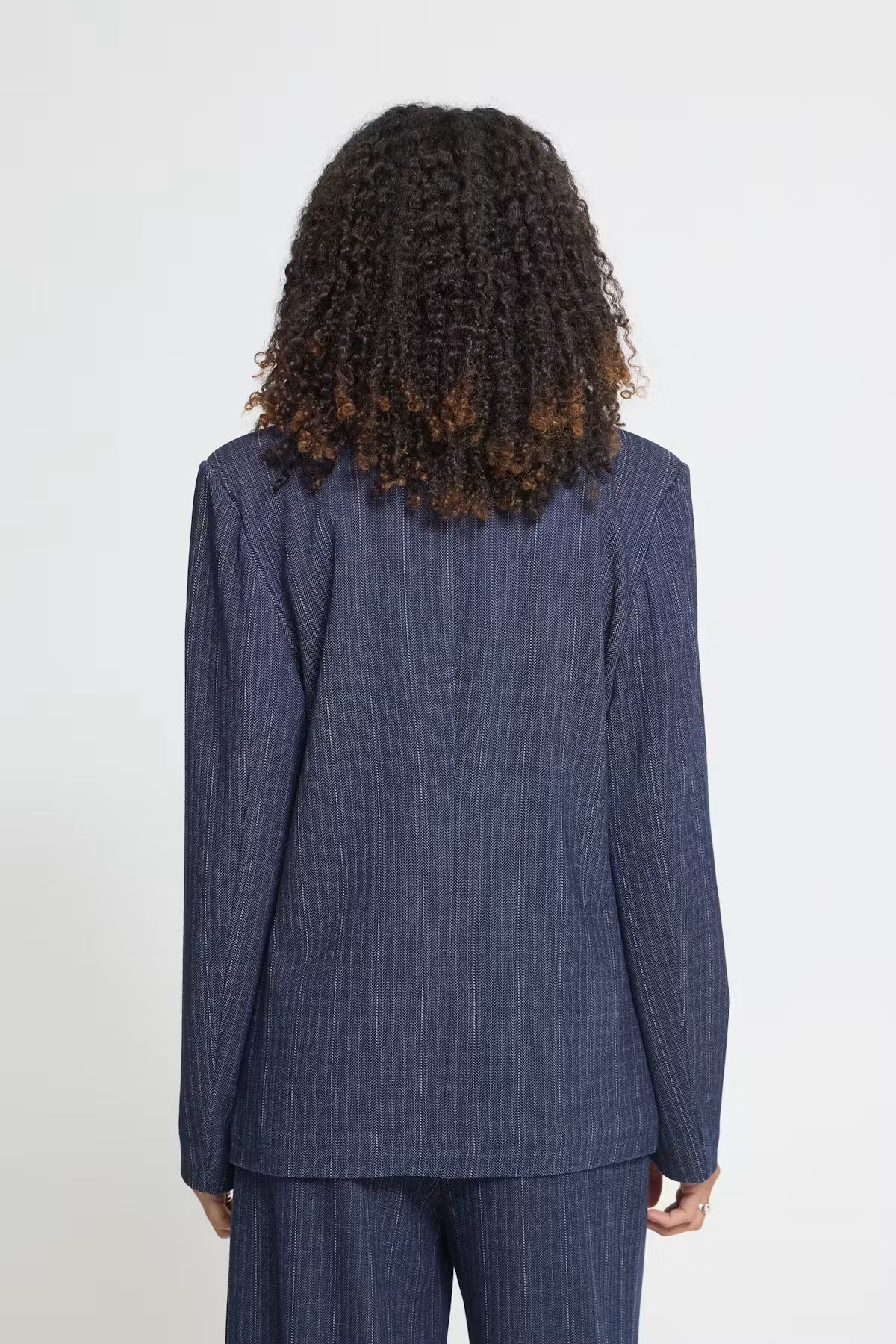 Parker Blazer (Dark Blue/Stripe)