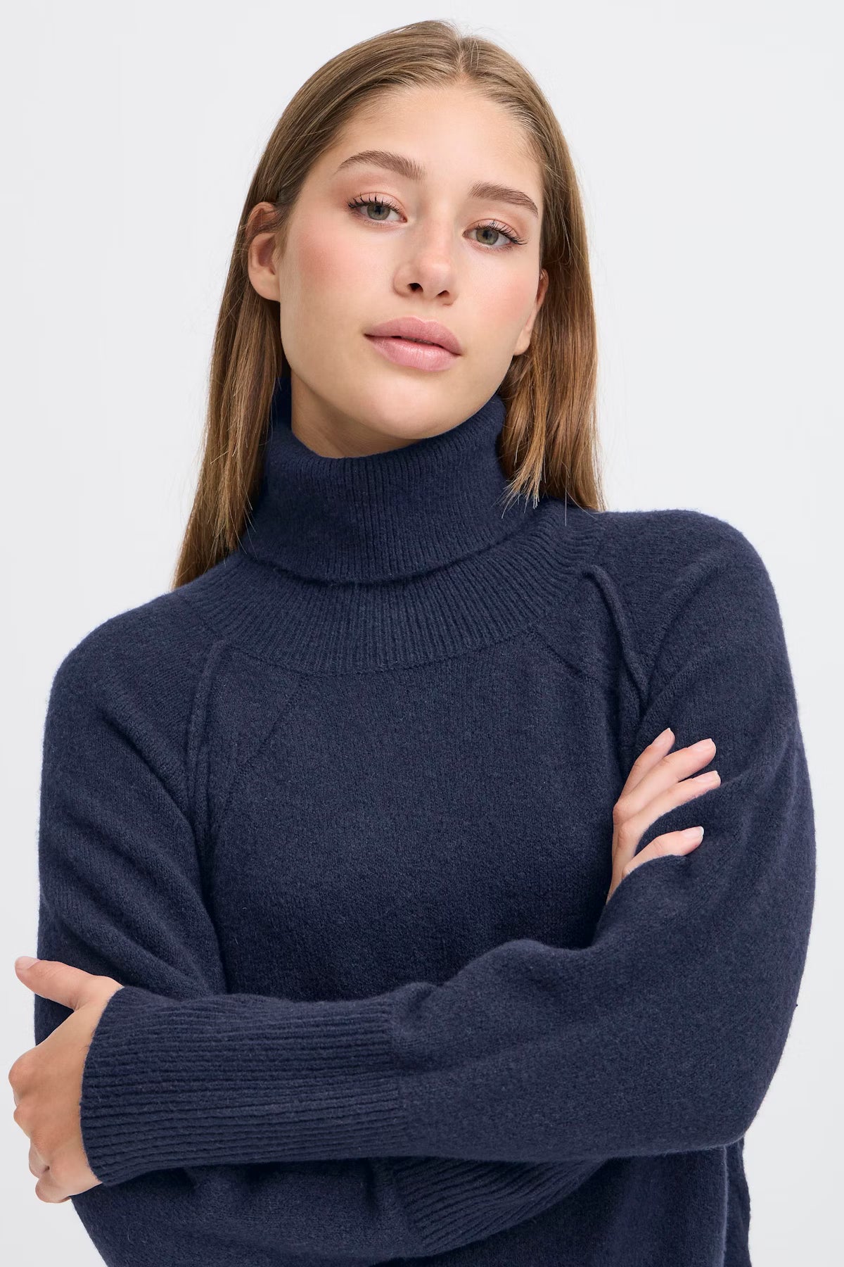 Diane Knit Midi Dress (Total Eclipse)