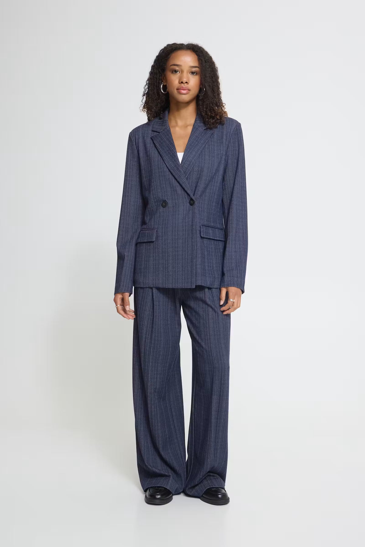 Parker Blazer (Dark Blue/Stripe)
