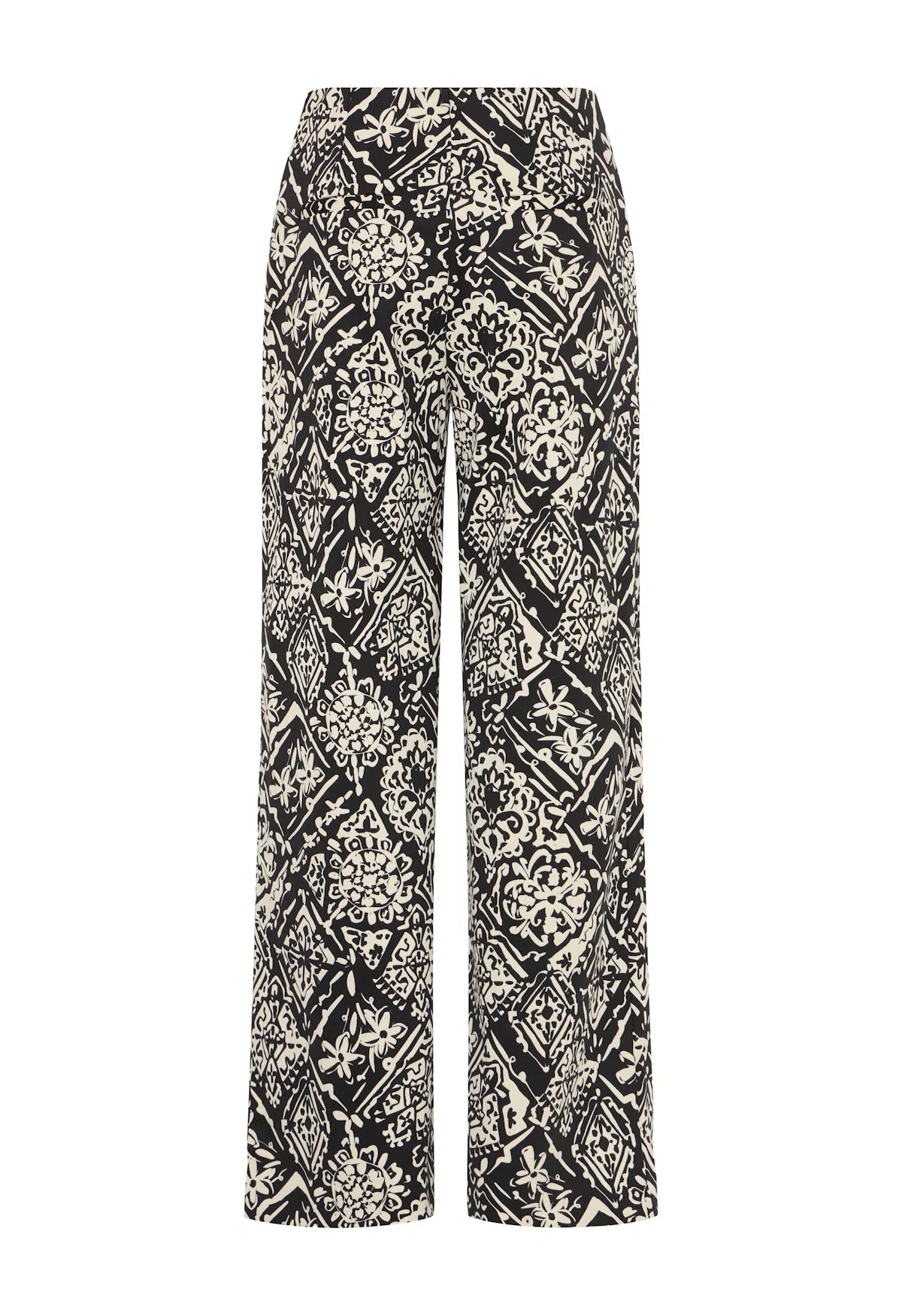 Remi Wide Leg Pants (Black/Graphite)