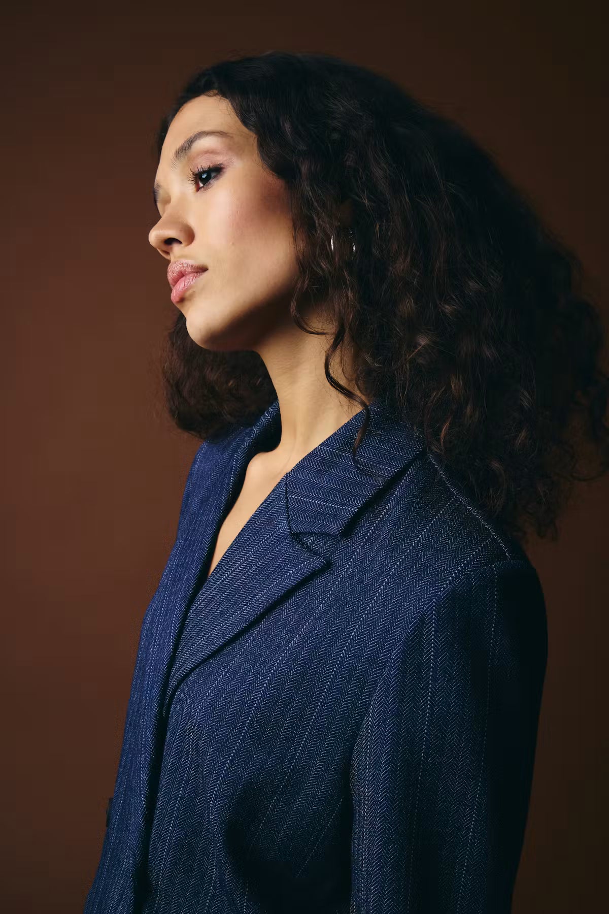 Parker Blazer (Dark Blue/Stripe)