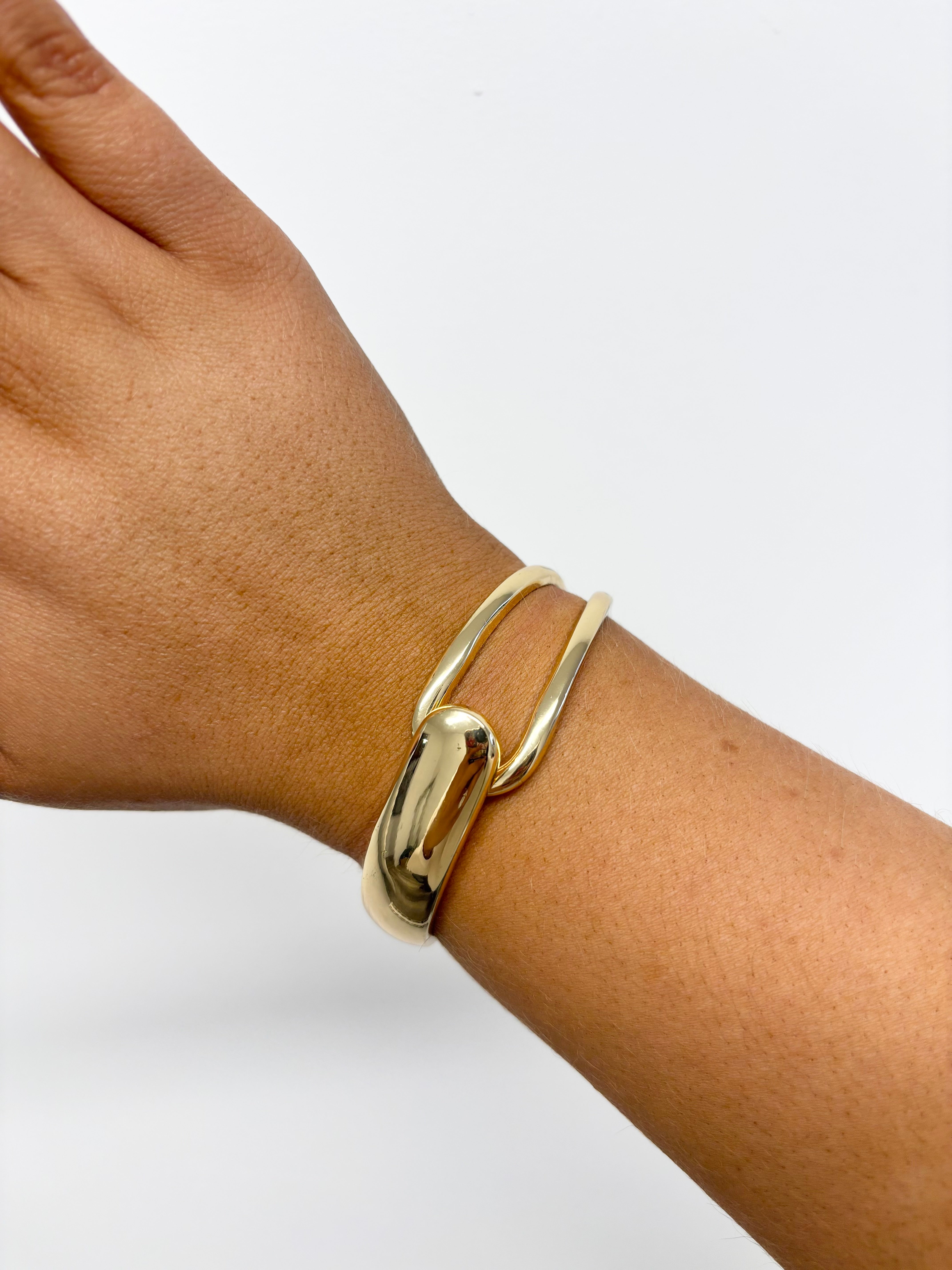Anniela Cuff Bracelet (Gold)