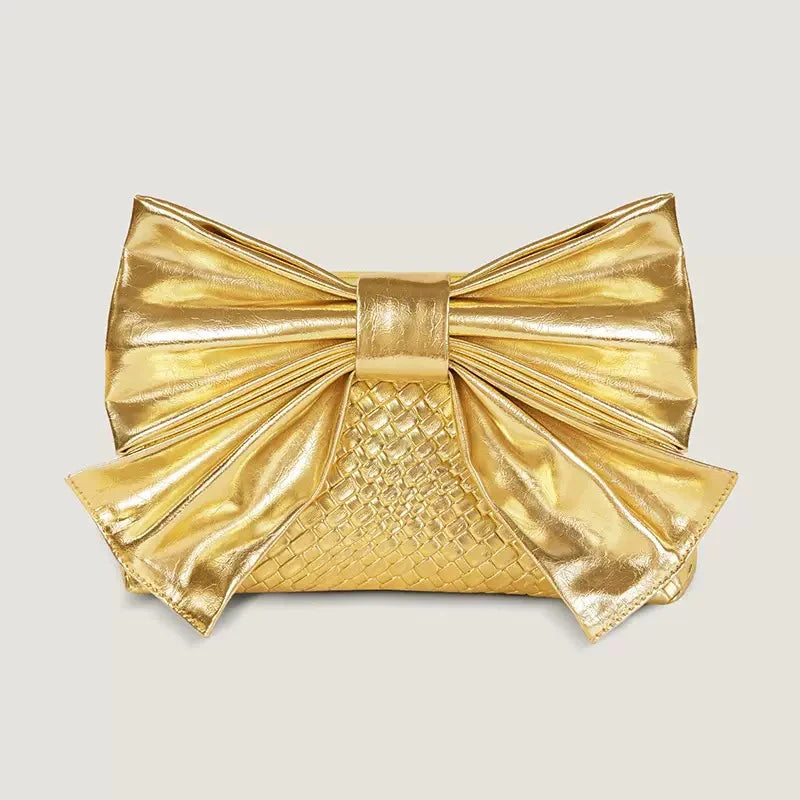 Lola Bow Bag (Gold)