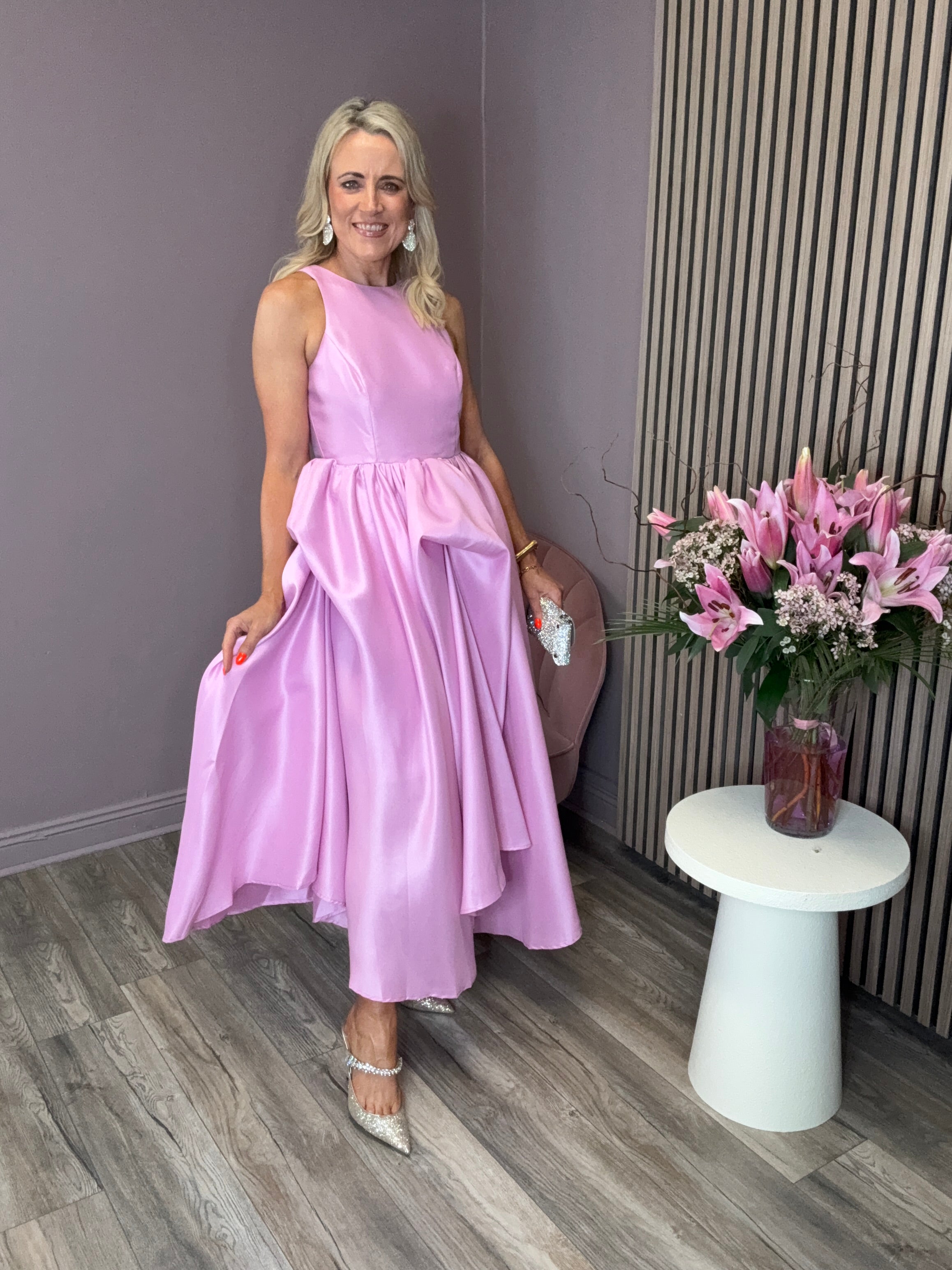 Sellina Maxi Dress (Pink)
