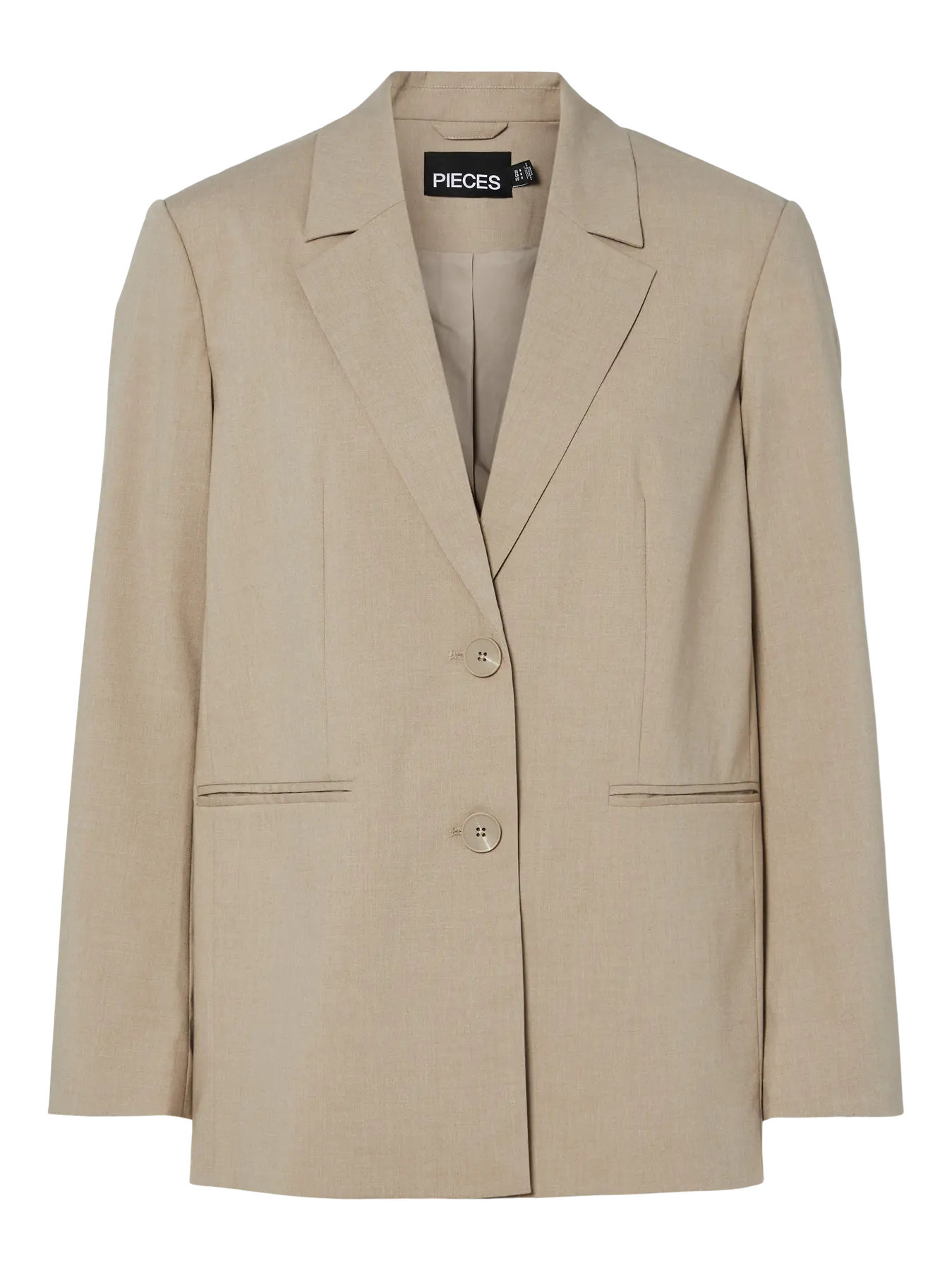 Paislee Loose Blazer (Greige)