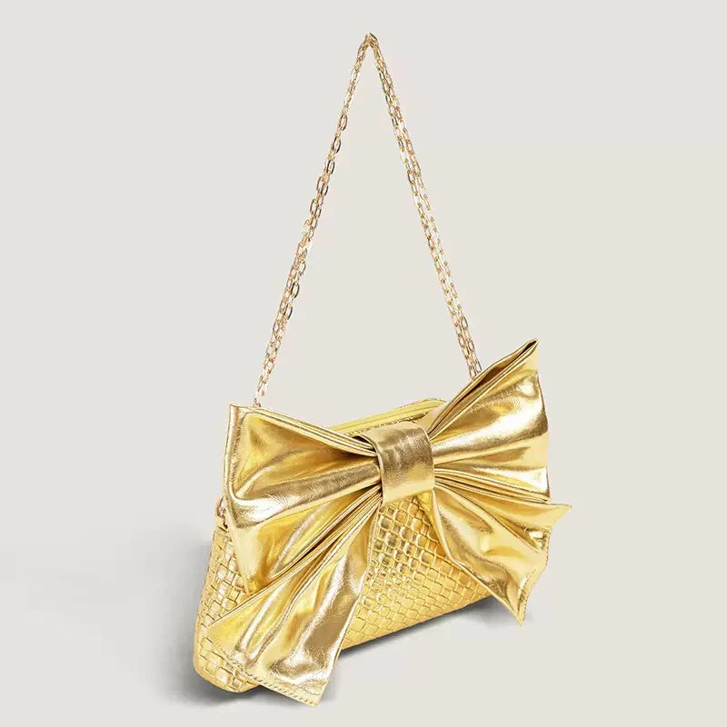 Lola Bow Bag (Gold)