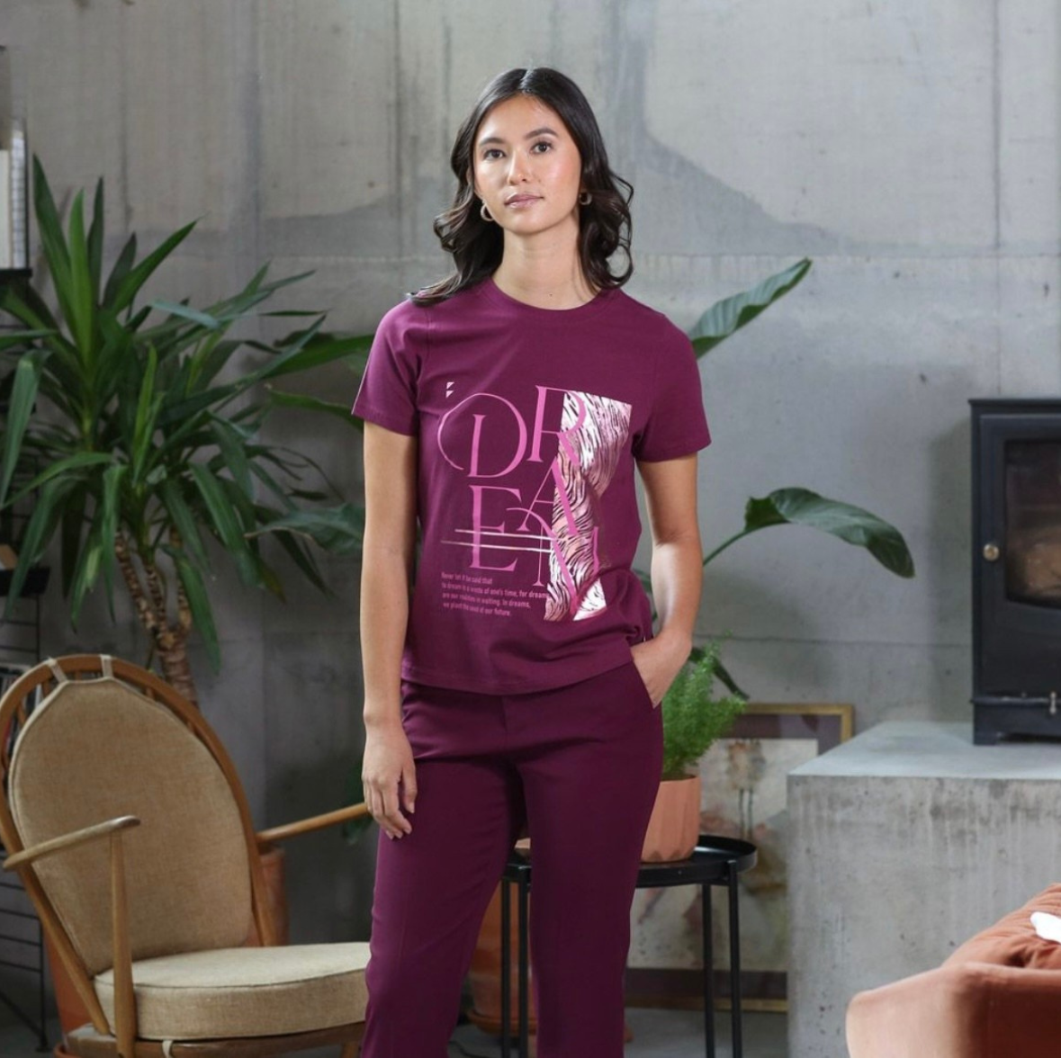 Wanda T-Shirt (Plum)