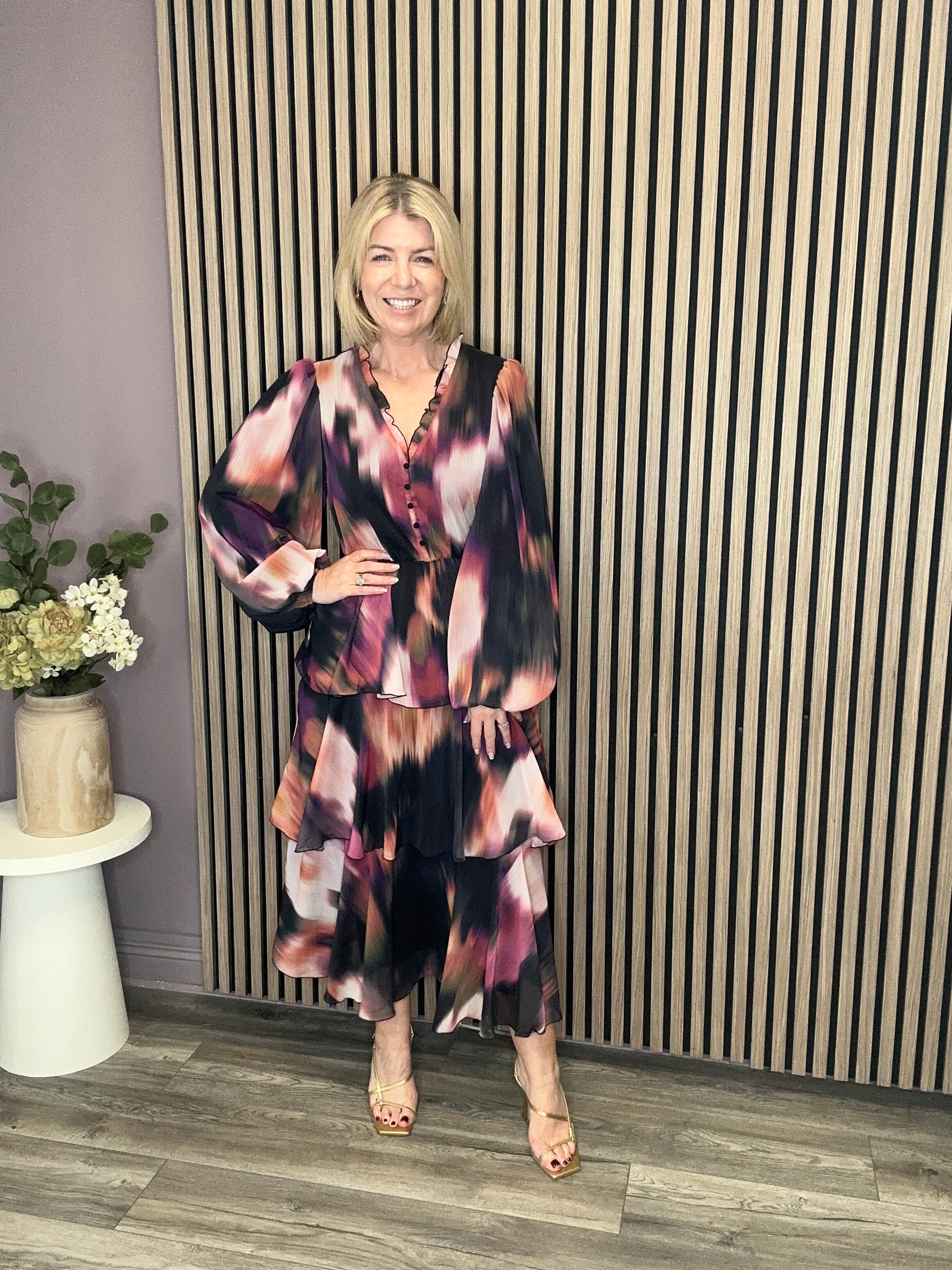 Maddie Dress (Black/Mindy)