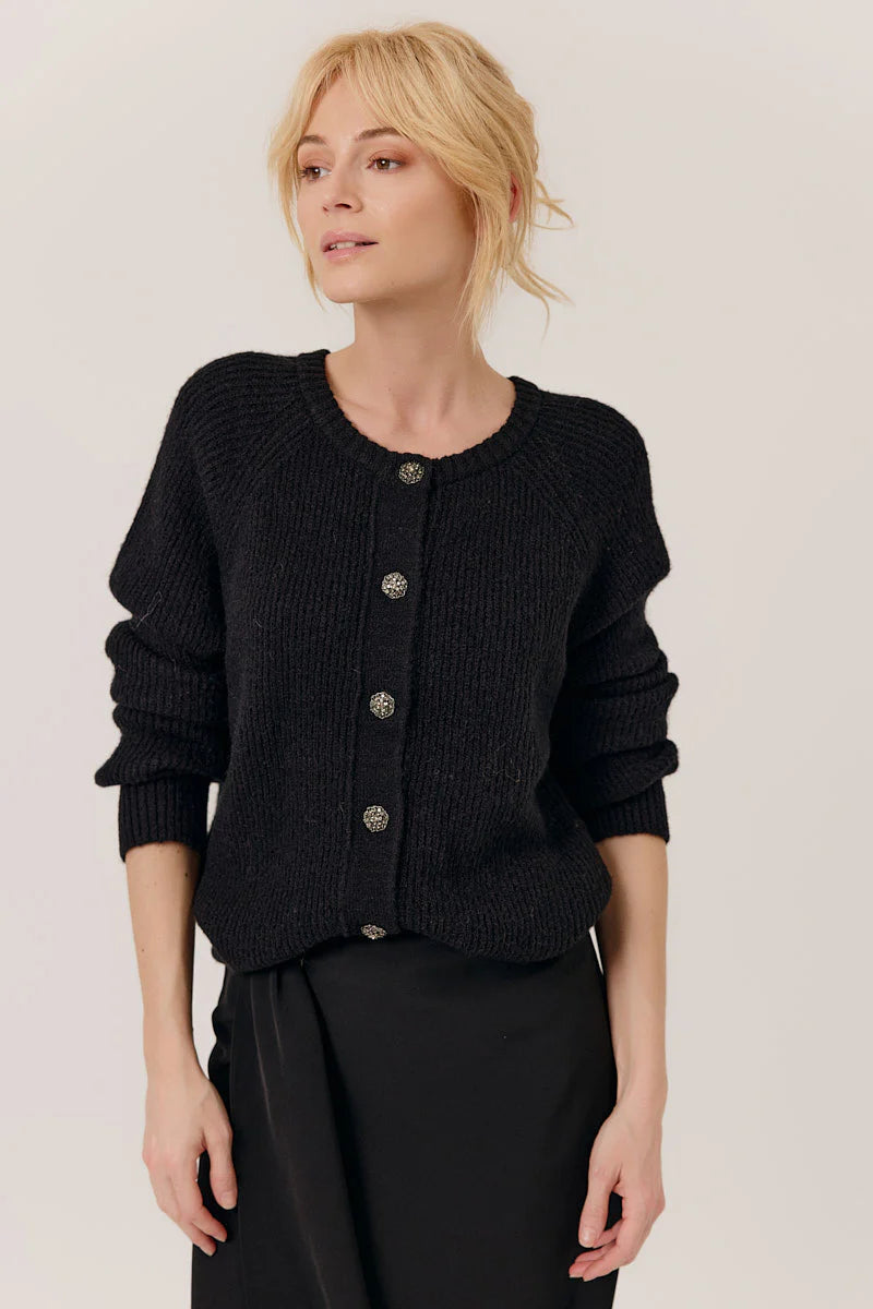 Carol Cardigan (Black)