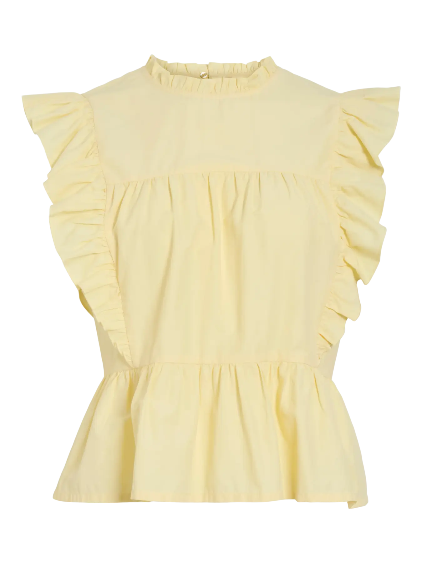 Rylie Frill Top (Pale Banana)