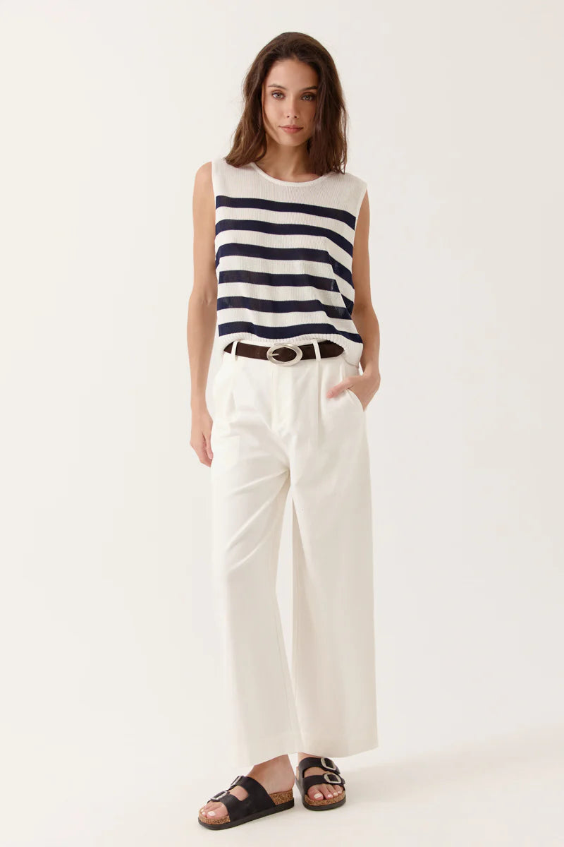 Meralie Knit Top (Navy)