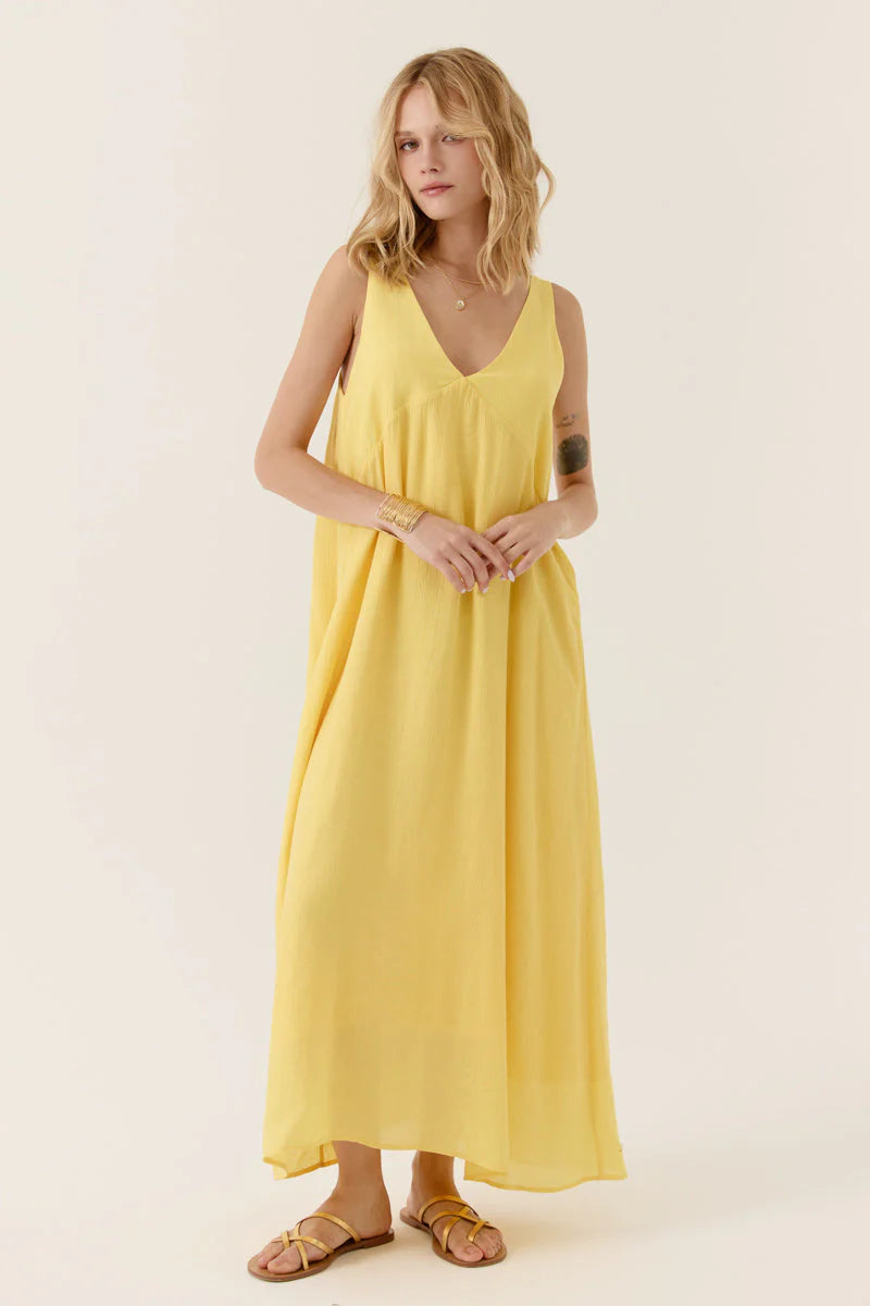 Floresia Dress (Yellow)
