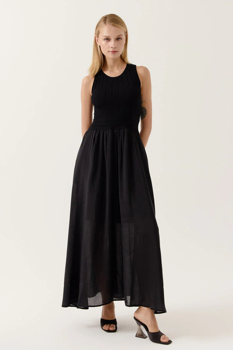Aliris Maxi Dress (Black)