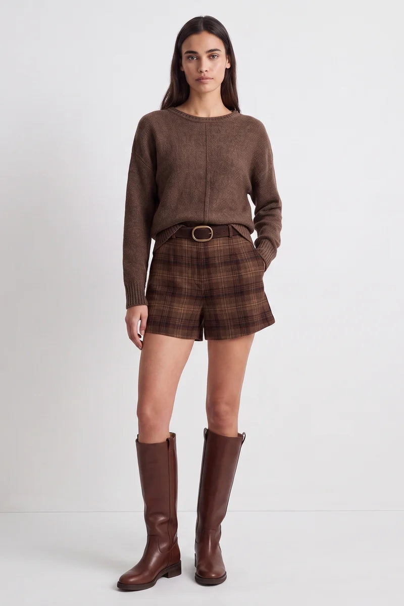 Amina Shorts (Brown)