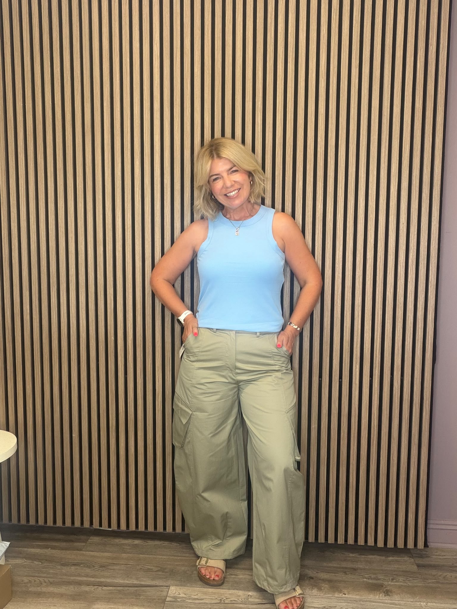 Zita Barrel Pants (Seneca Rock)