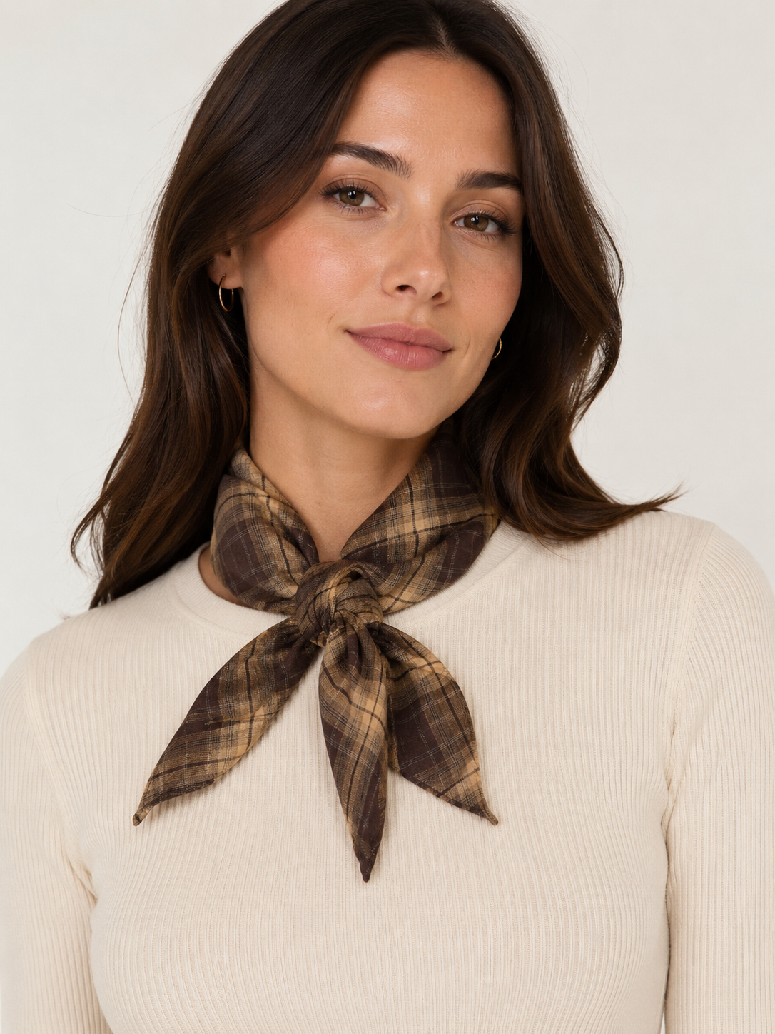 Lena Neck Scarf (Nomad/Coffee Bean)