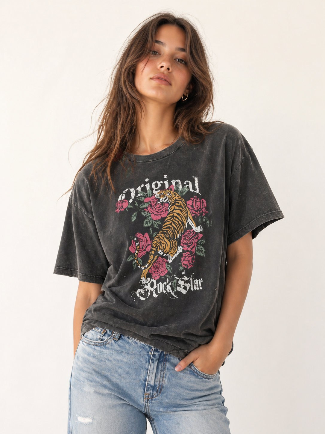 Sula T-Shirt (Black/Washed)