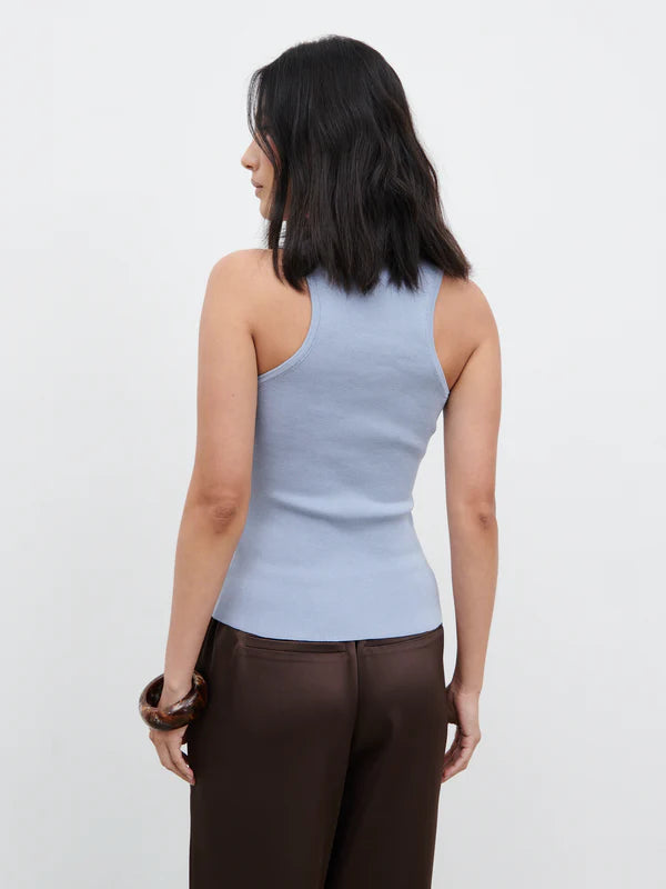 Ali Knit Top (Blue)