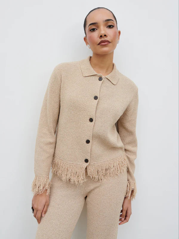 Analia Knit Cardigan (Beige)
