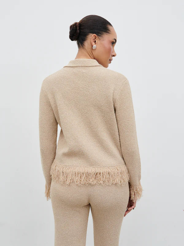 Analia Knit Cardigan (Beige)