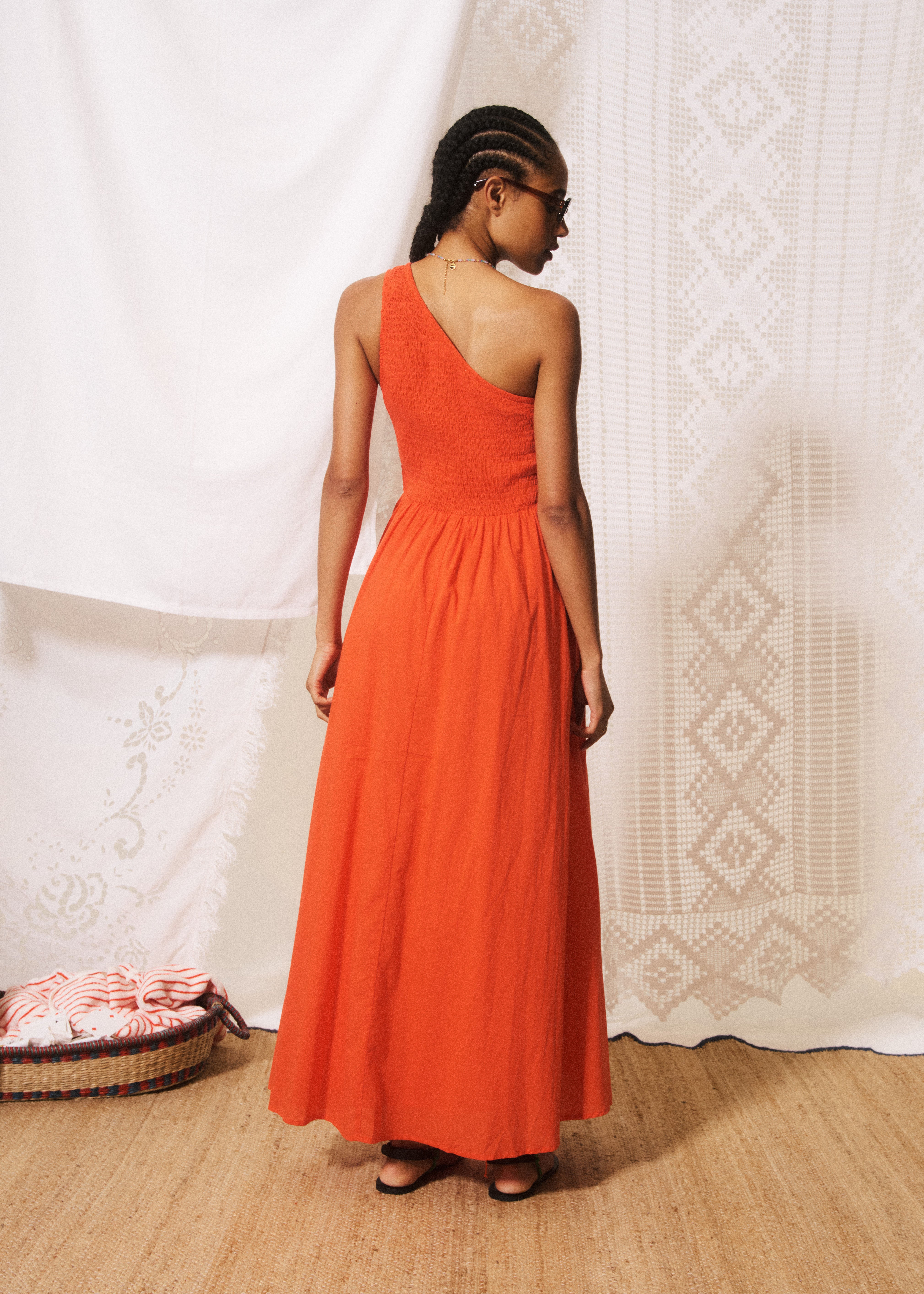 Liberatore Dress (Coral)