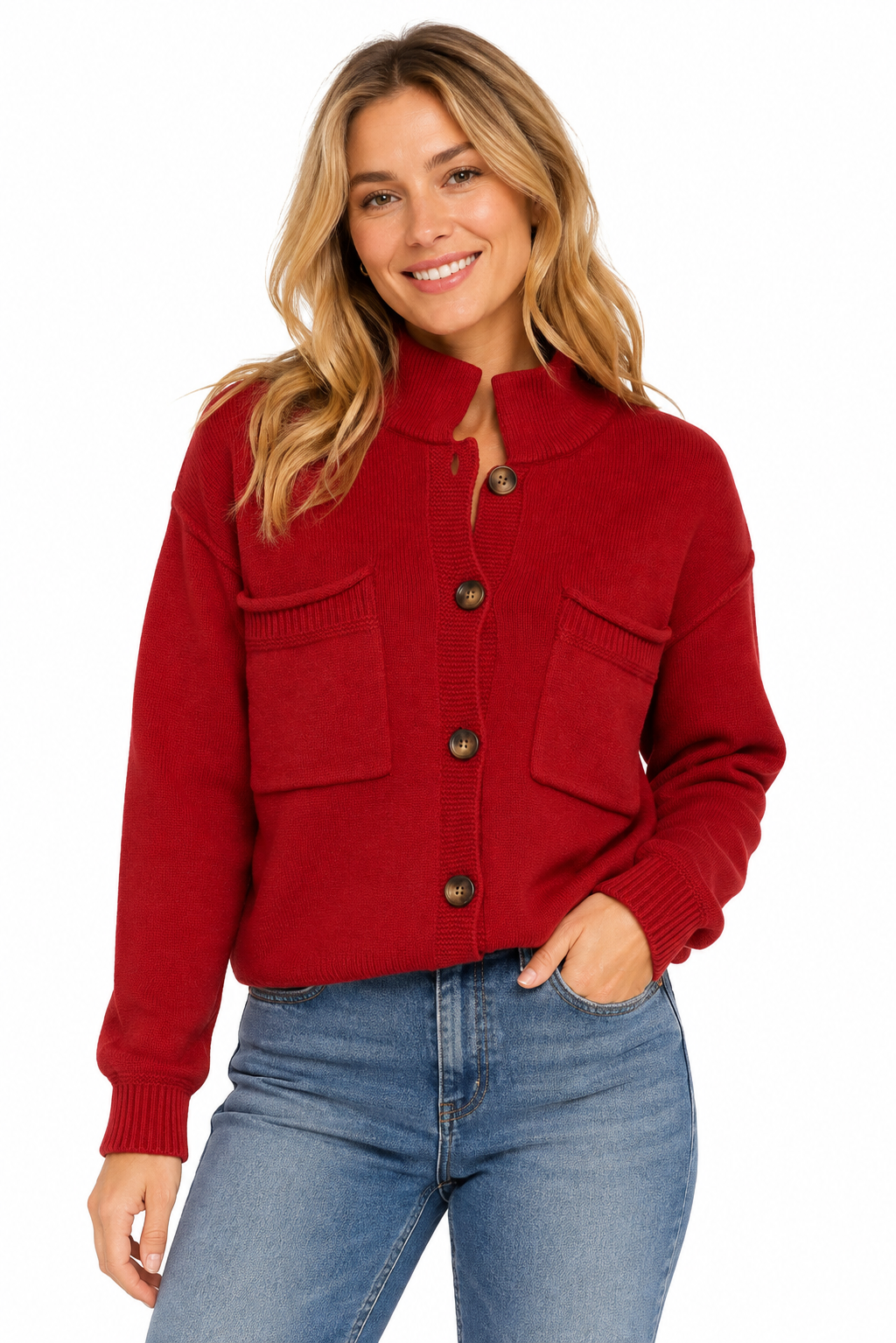 Beatrice Cardigan (Salsa)