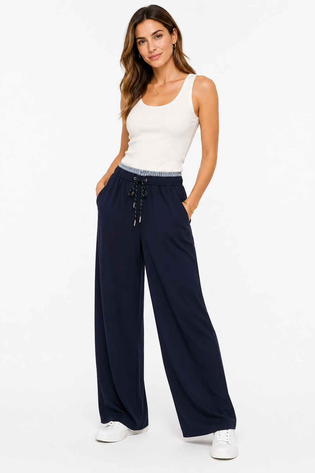 Wells Pants (Navy)
