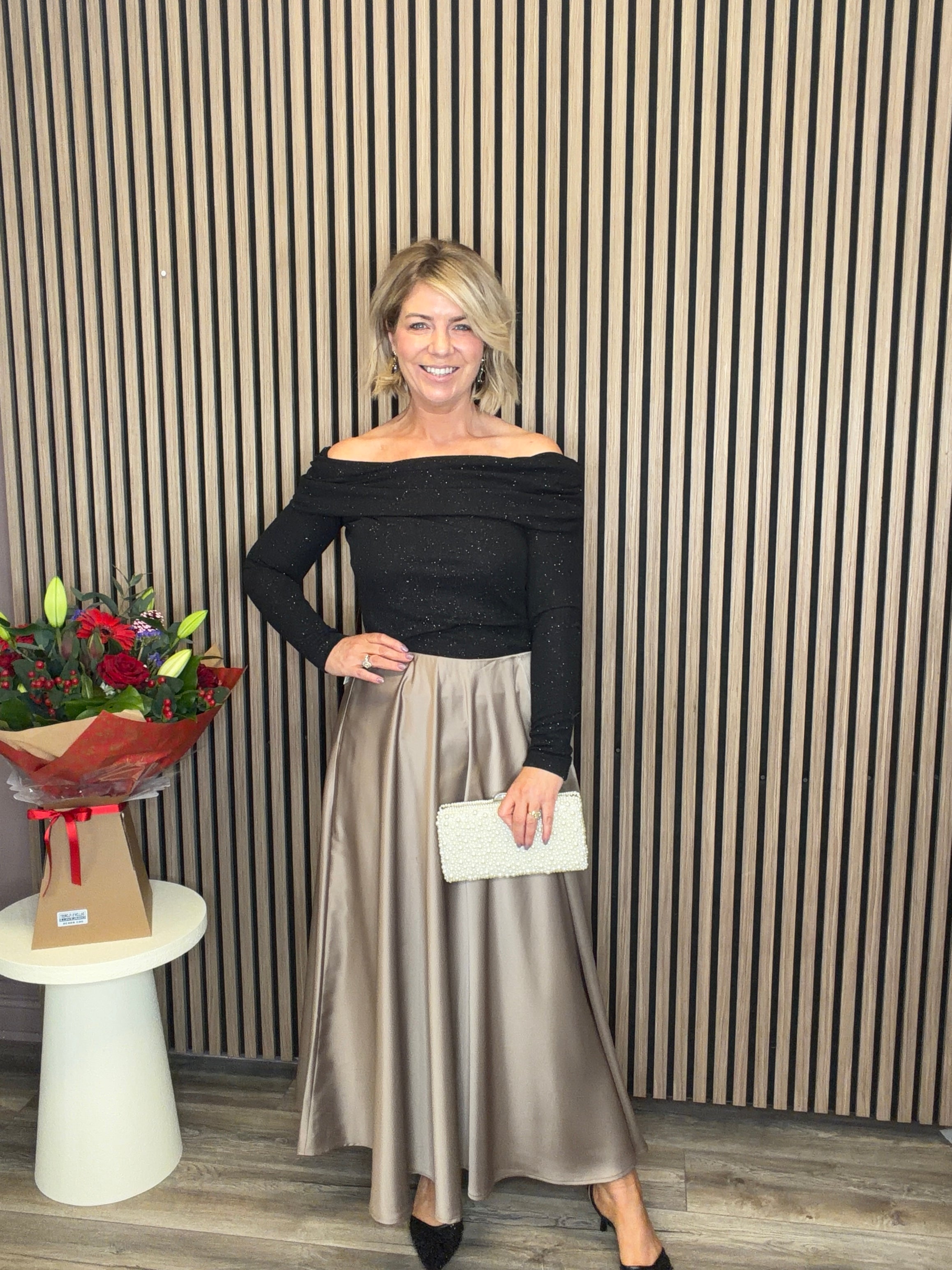 Stella Midi Skirt (Fungi)