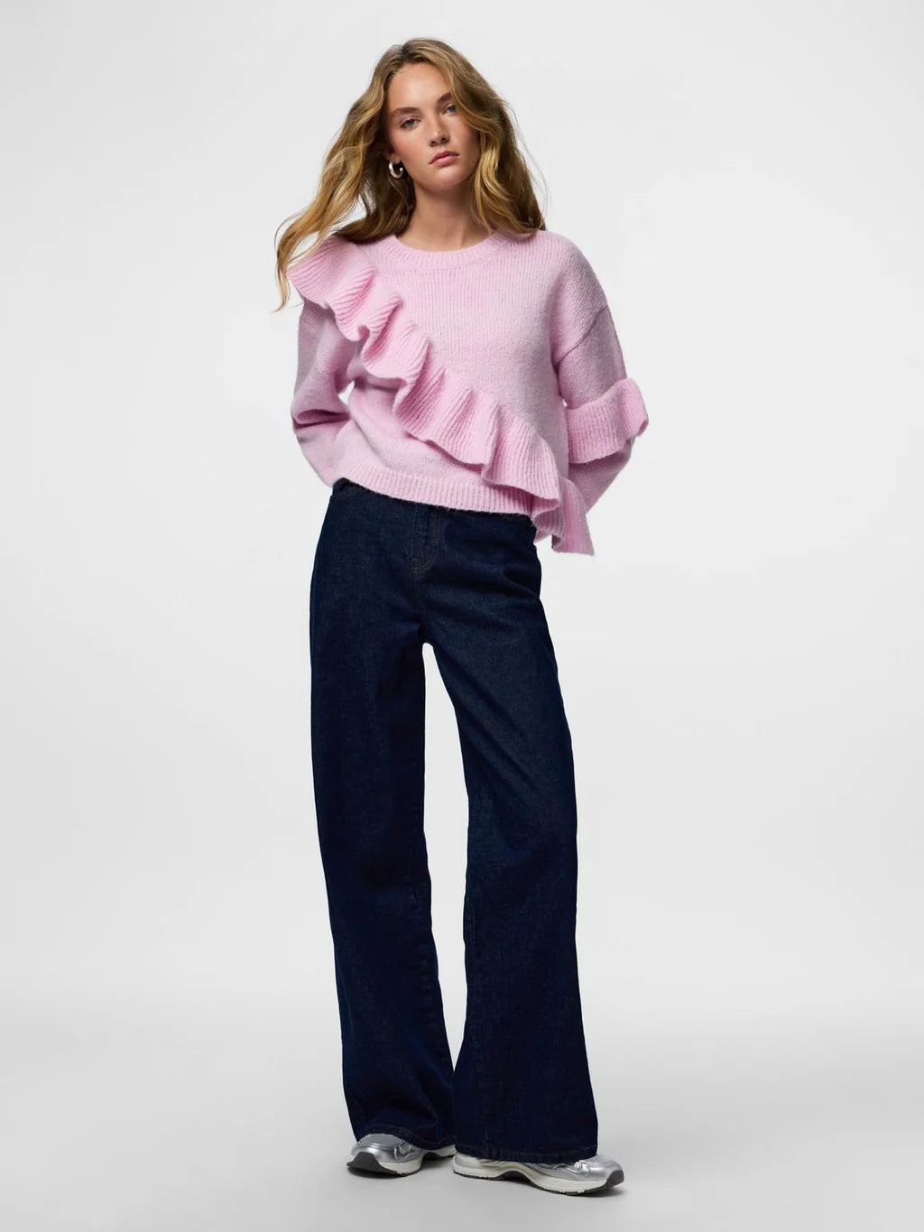 Nickie Frill Jumper (Pink Tulle)