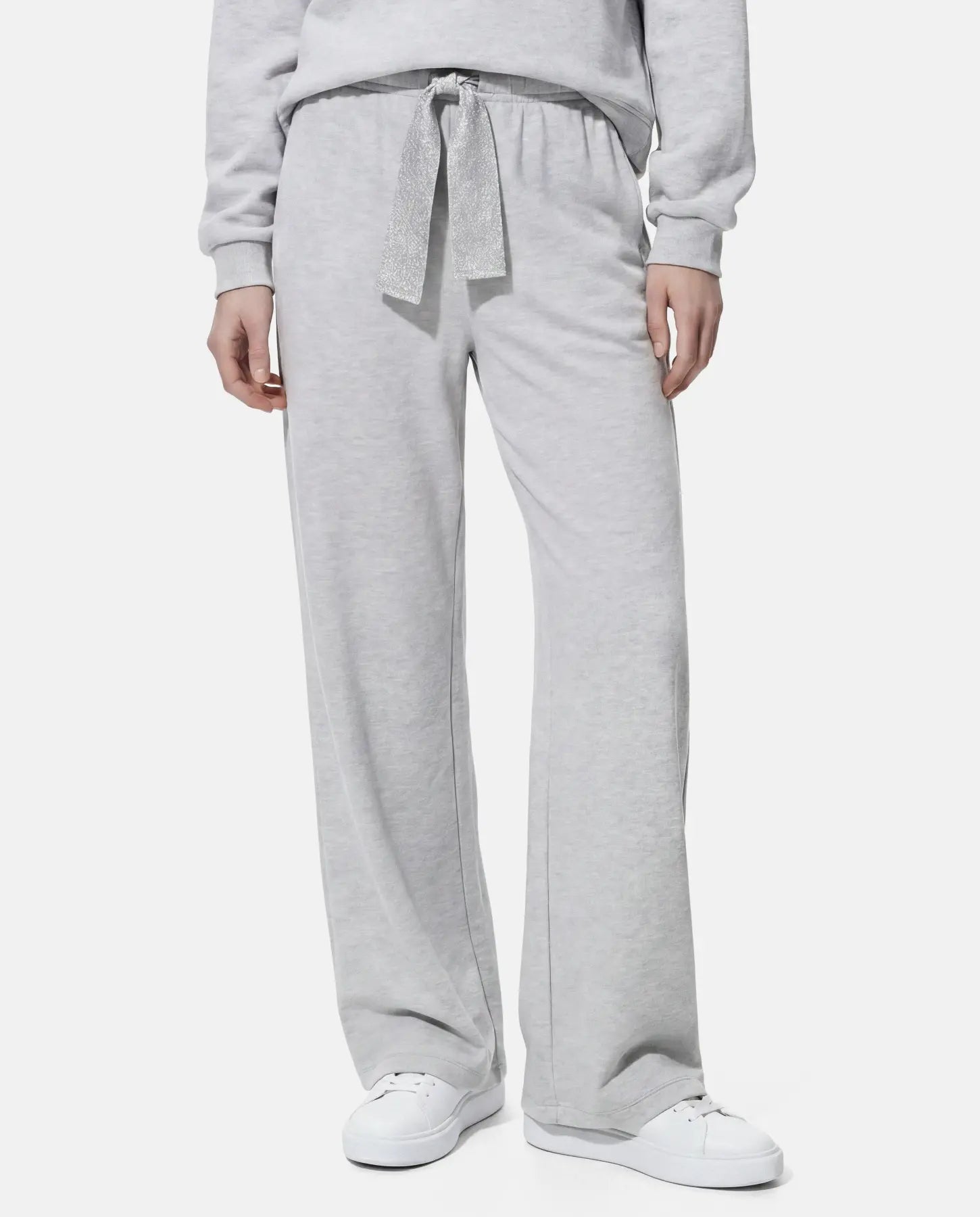 Millie Sweat Pants (Light Grey/Melange)