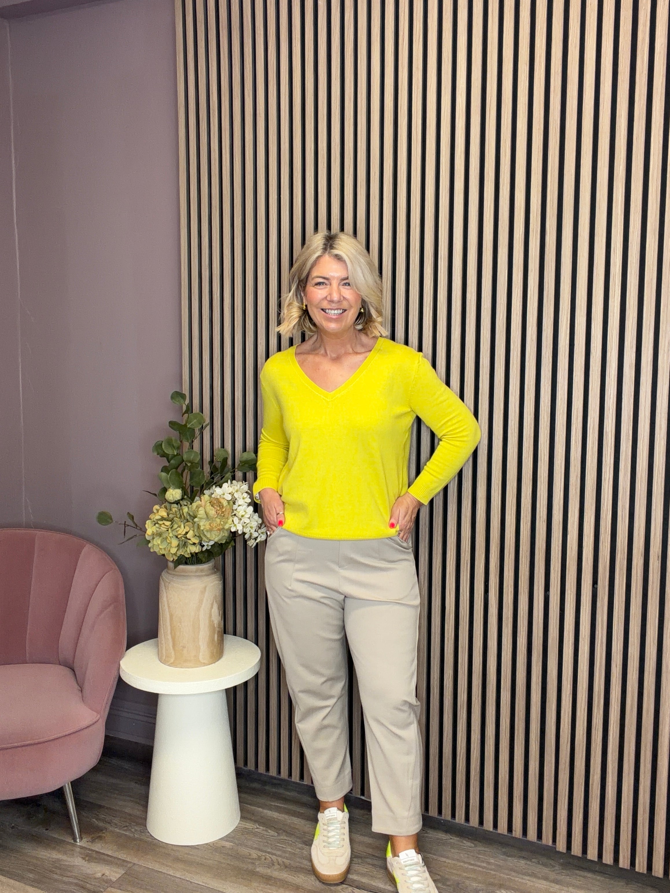 Faith Trousers (Beige)