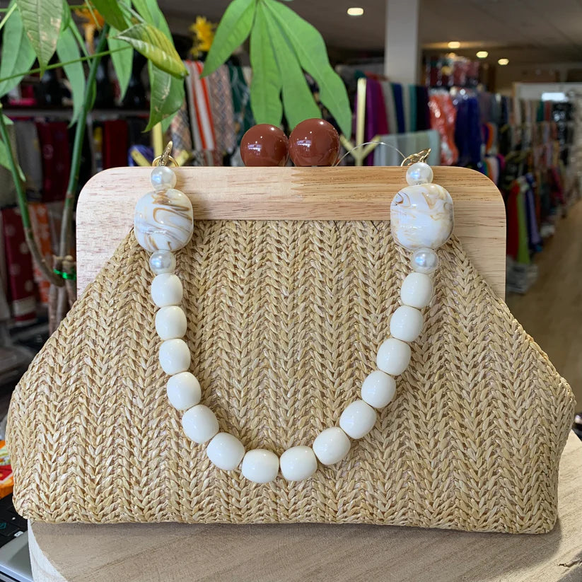 Renee Straw Bag (Natural)