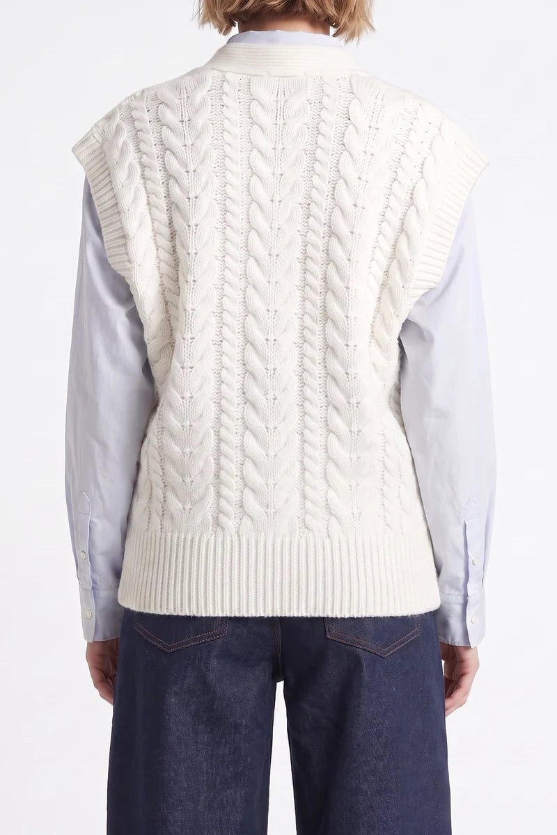 Corissa Gilet (Cream)