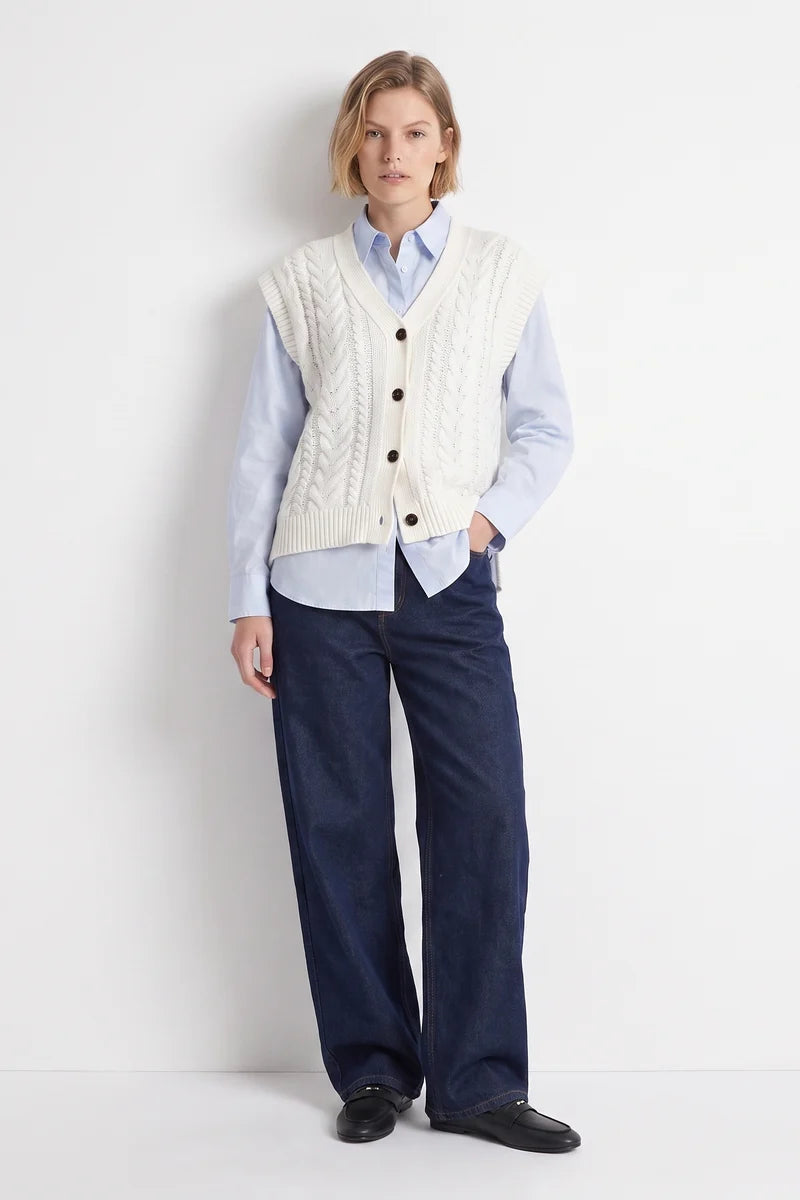 Corissa Gilet (Cream)