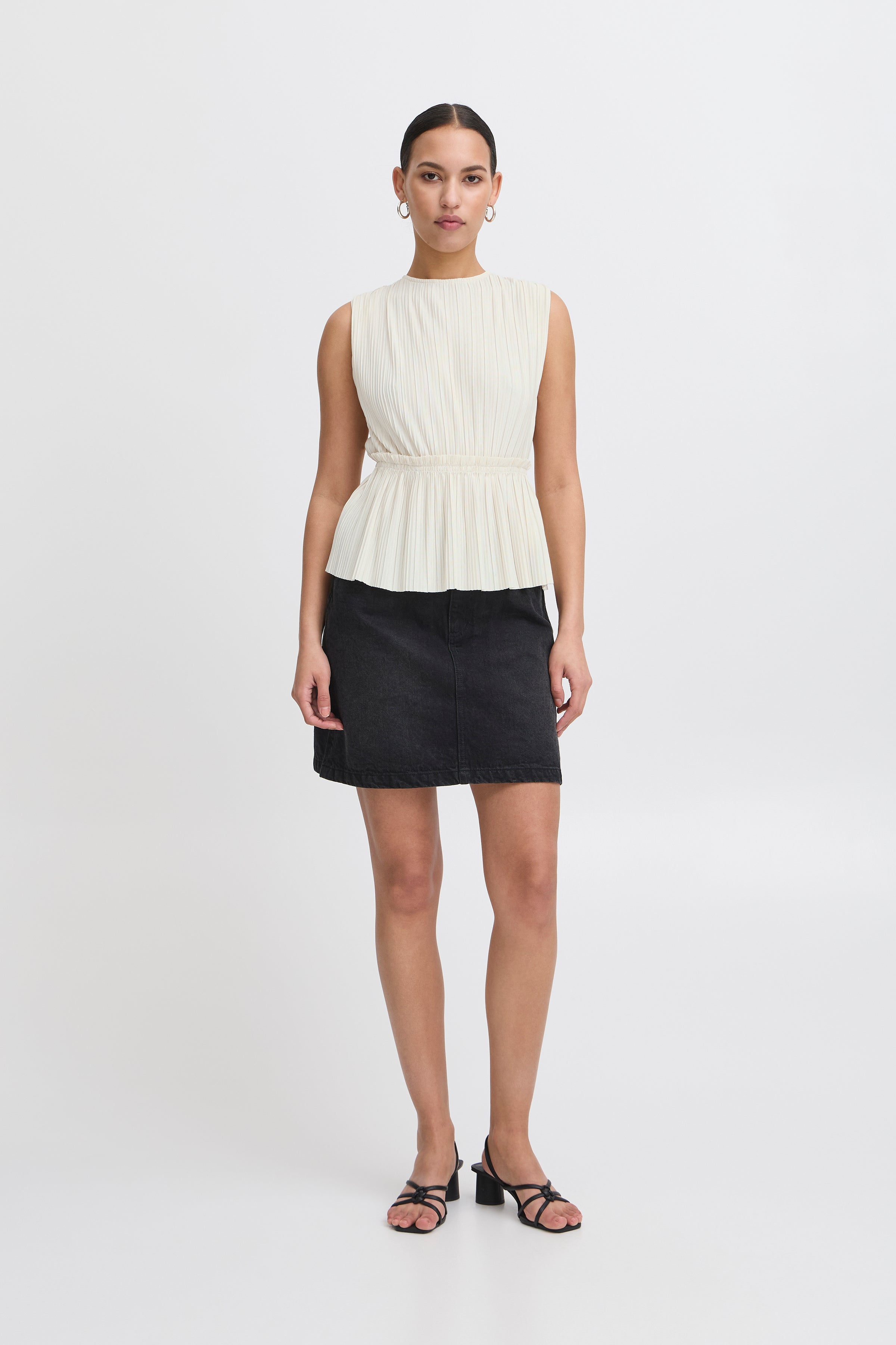 Ivy Sleeveless Top (Birch)
