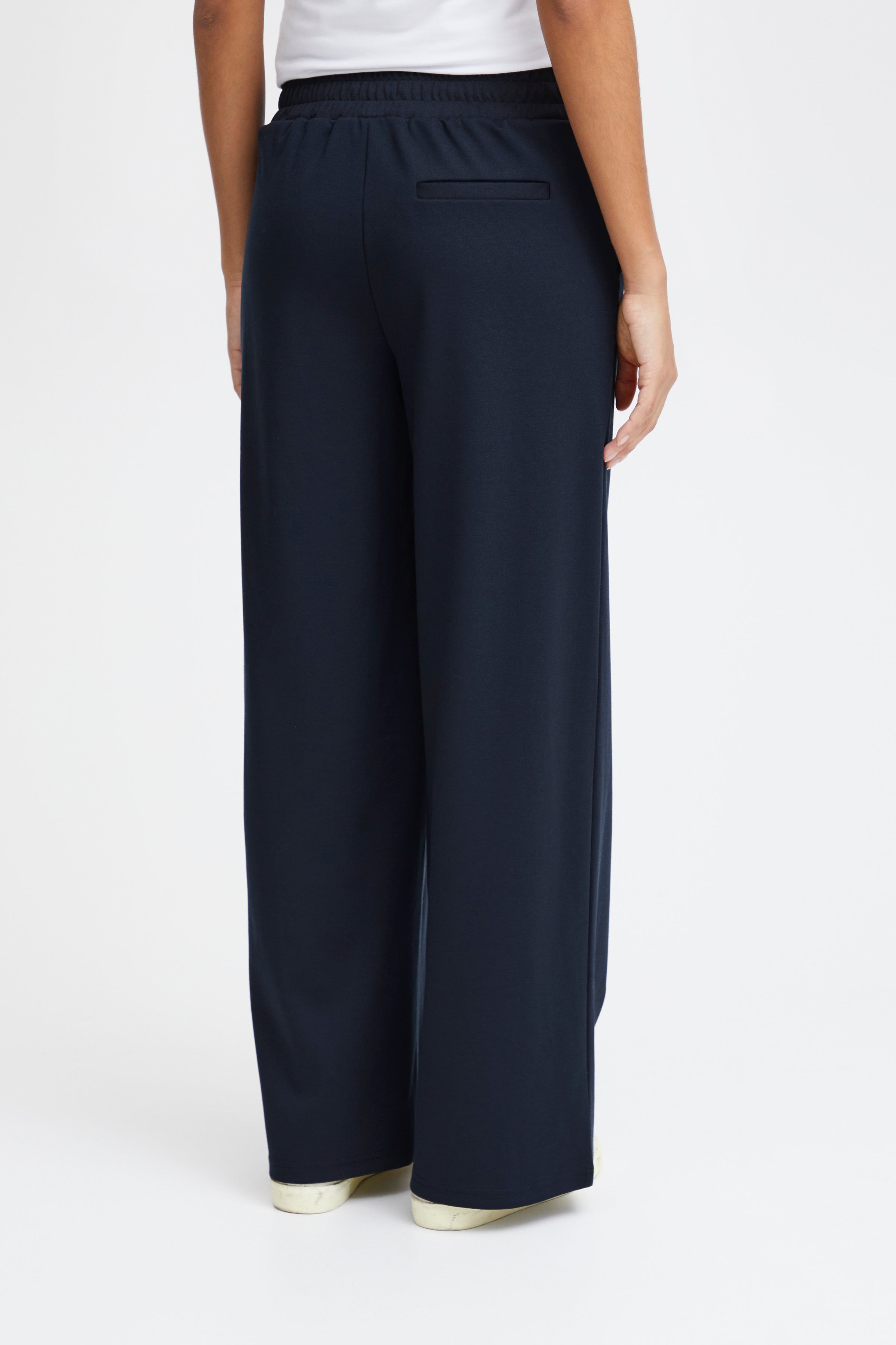 Kate Wide Leg Trousers (Total Eclipse/Navy)